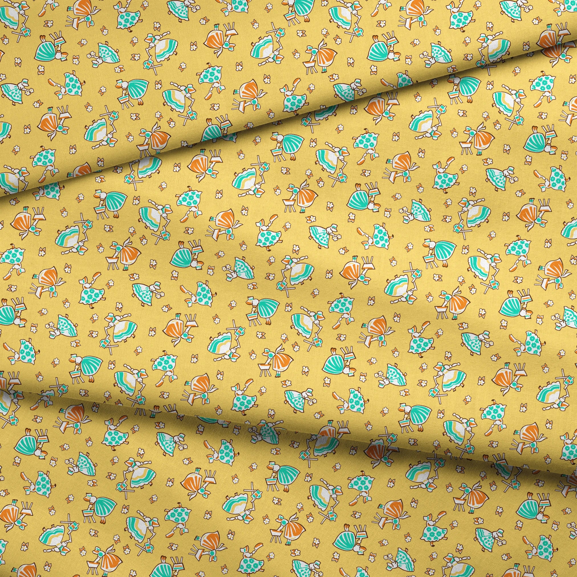  fabric fold mockup