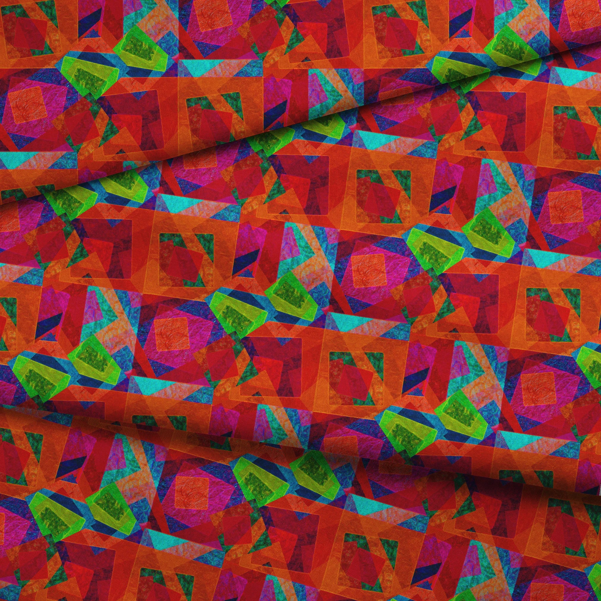  fabric fold mockup