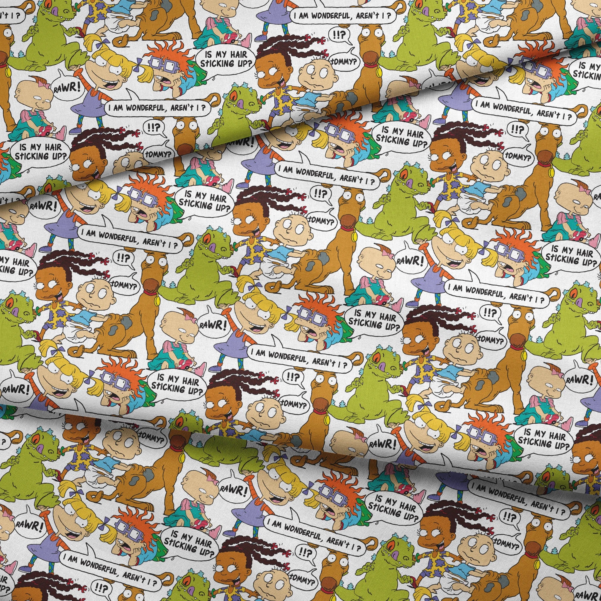  fabric fold mockup