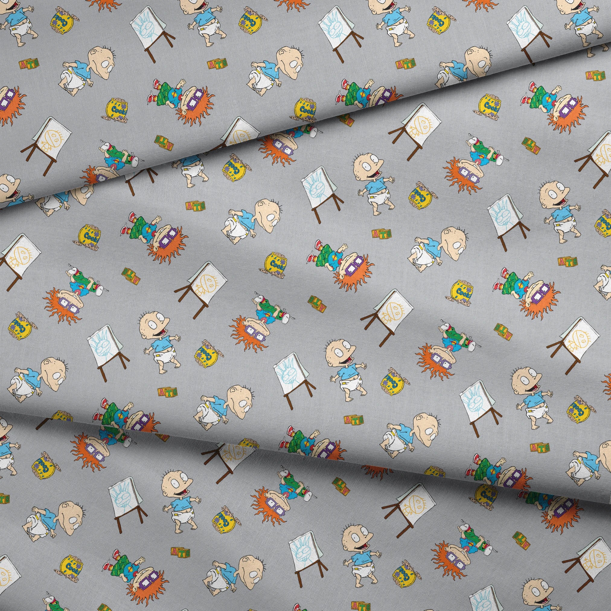  fabric fold mockup