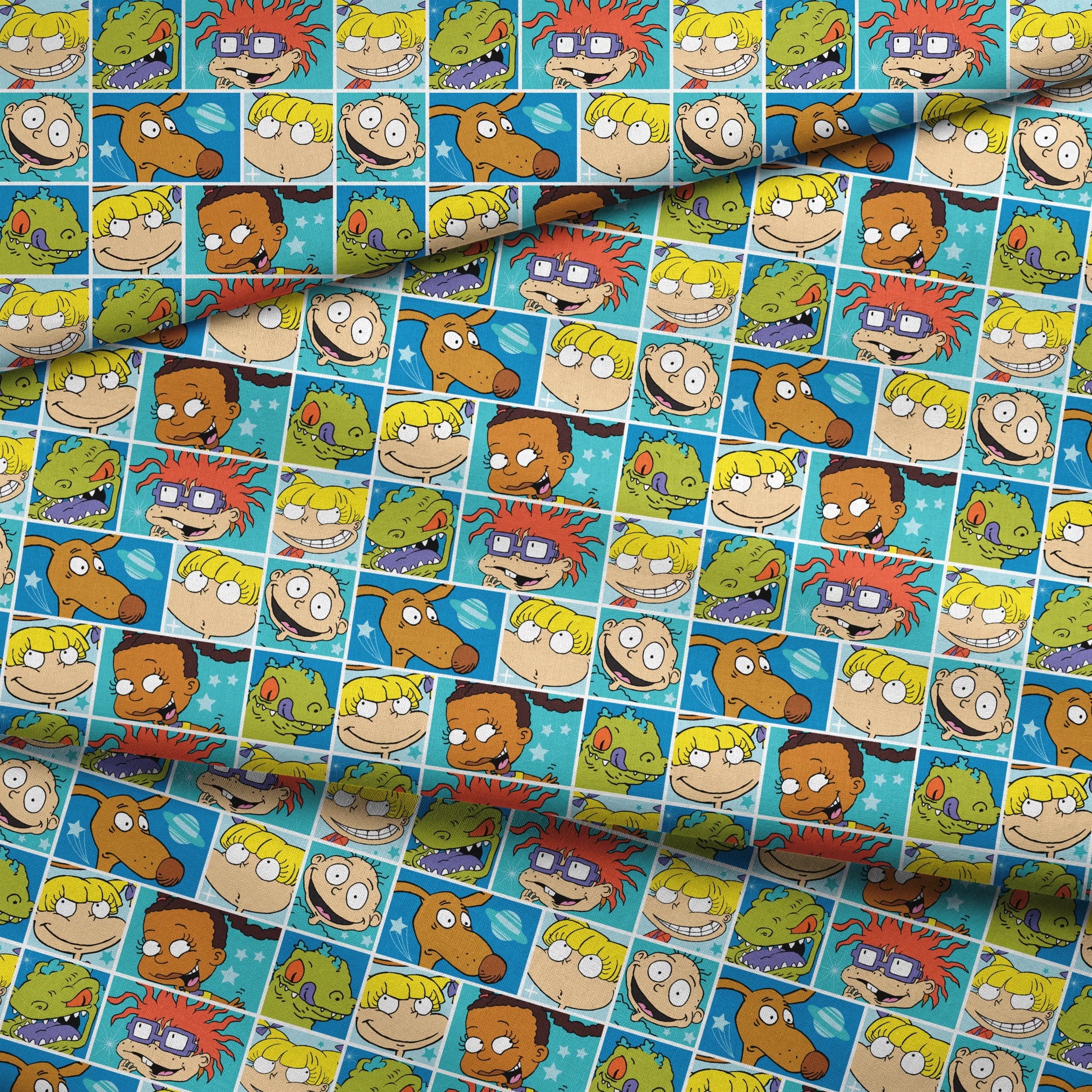  fabric fold mockup