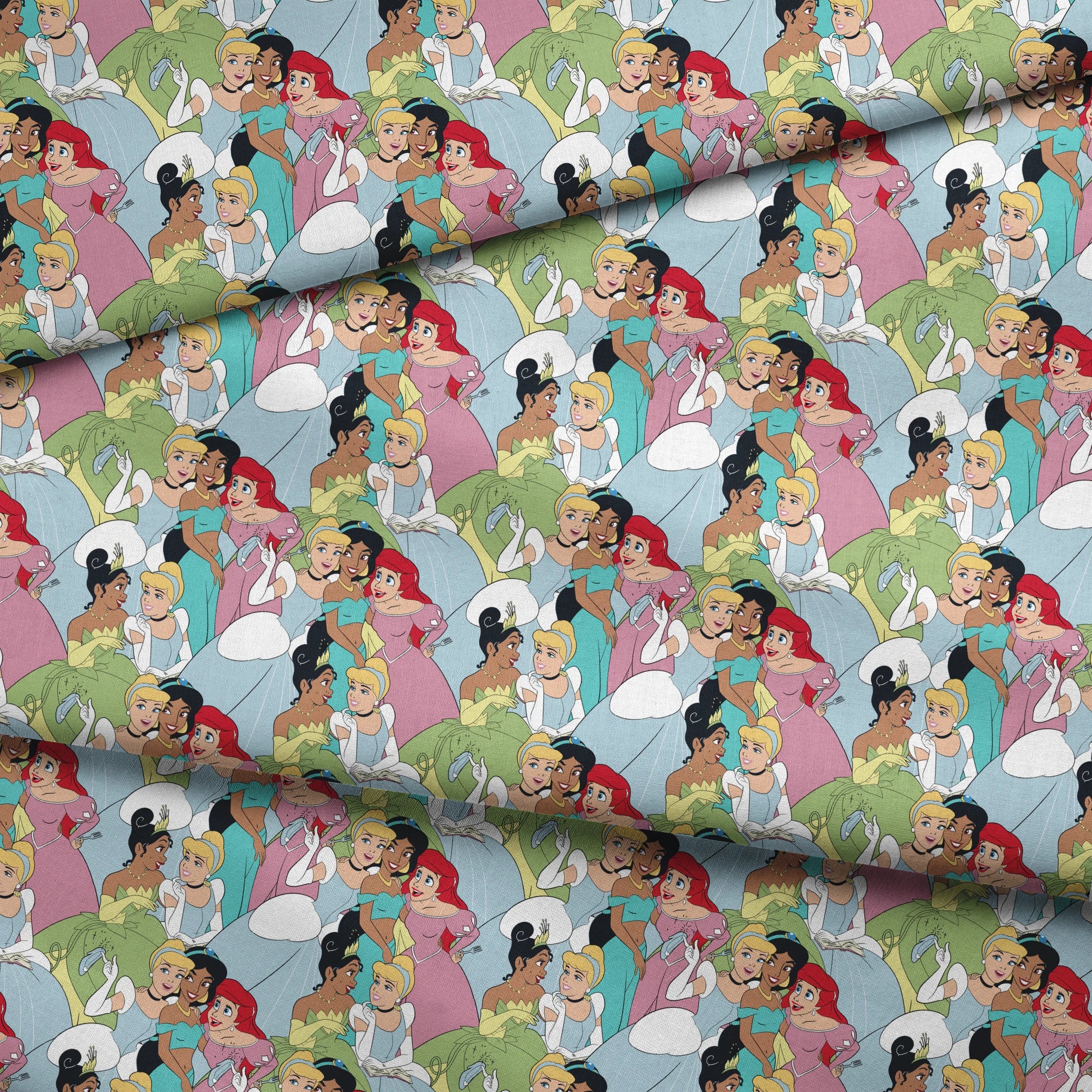  fabric fold mockup