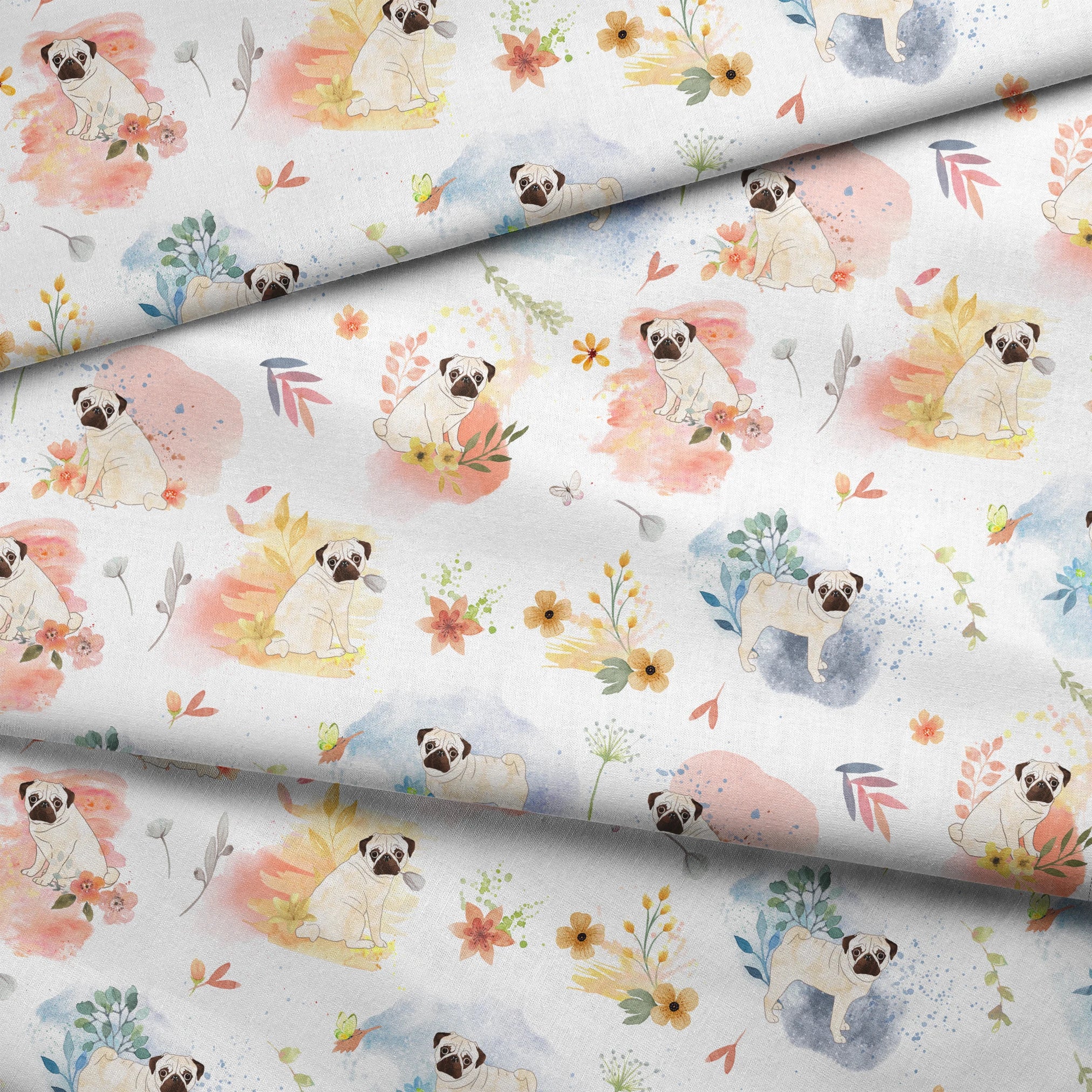  fabric fold mockup