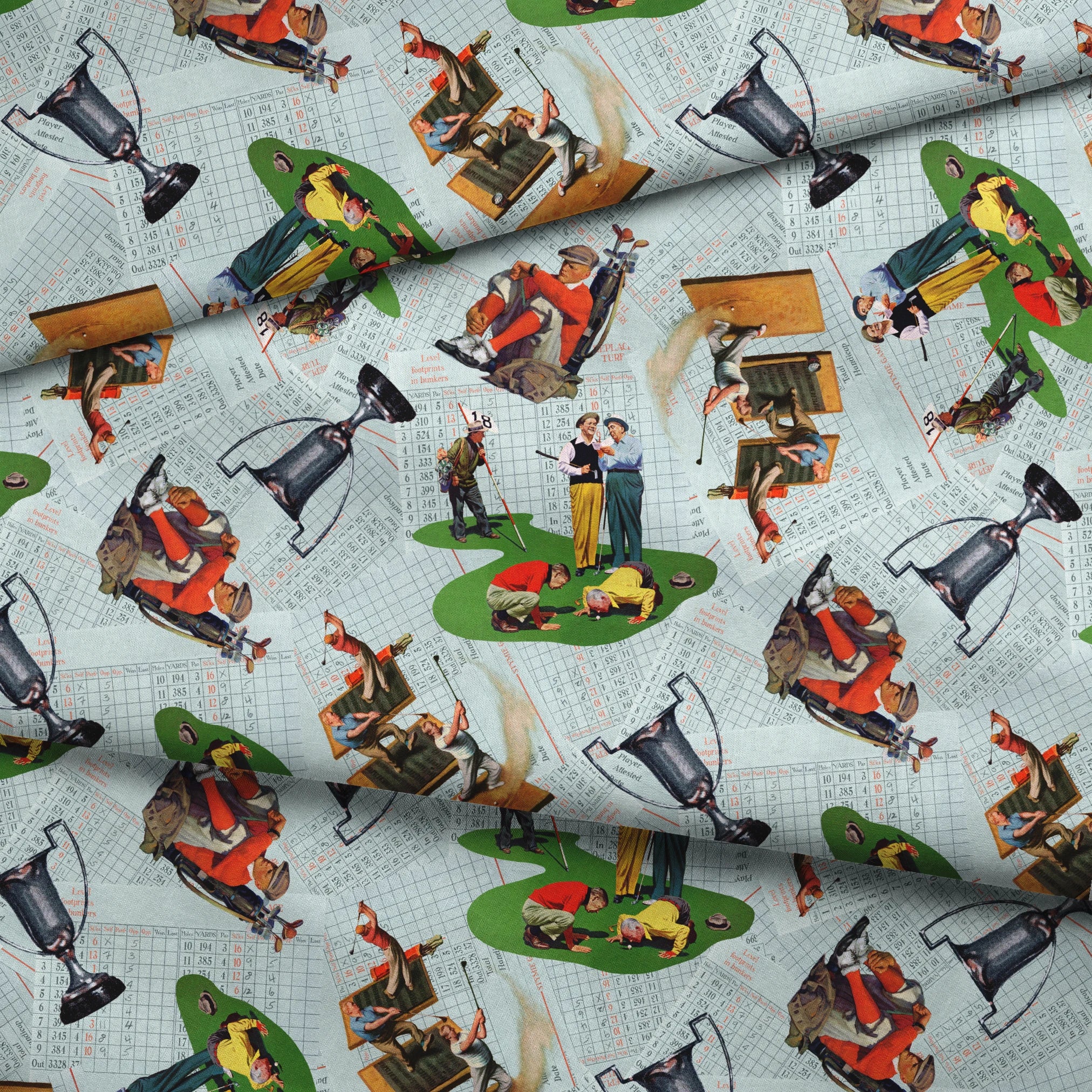  fabric fold mockup