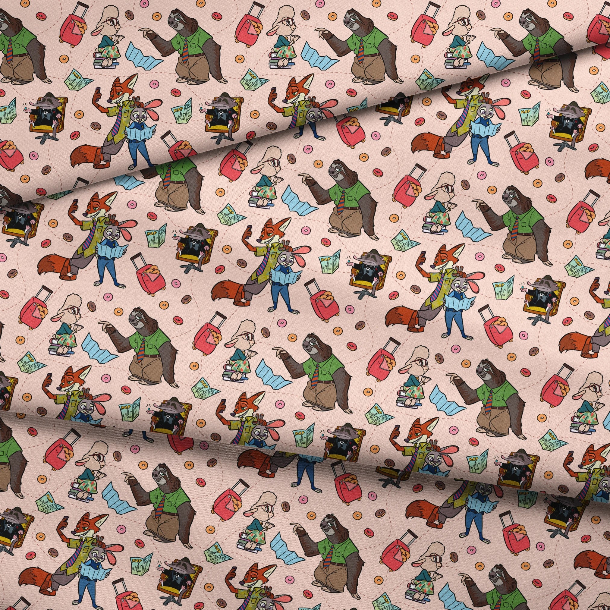  fabric fold mockup