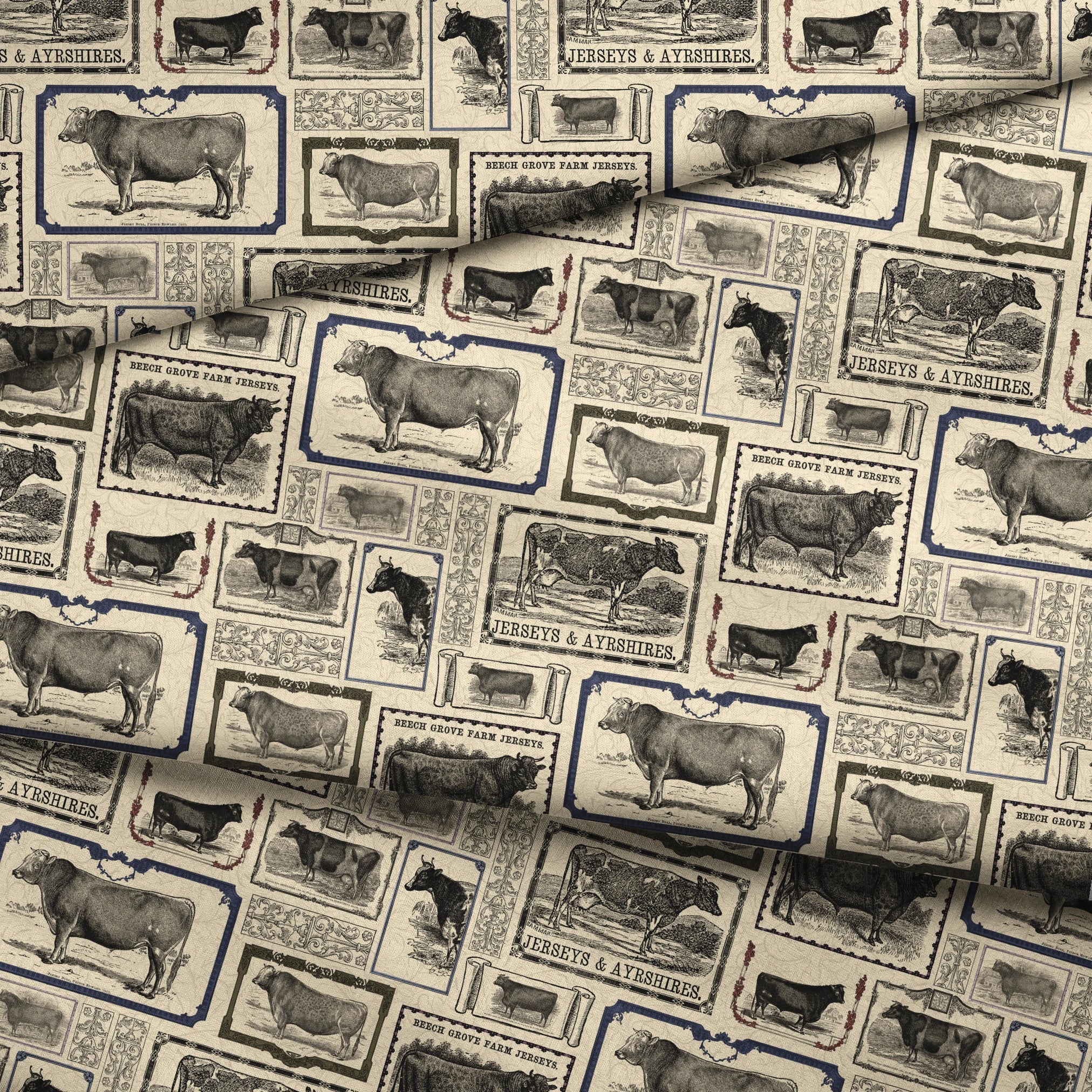 fabric fold mockup