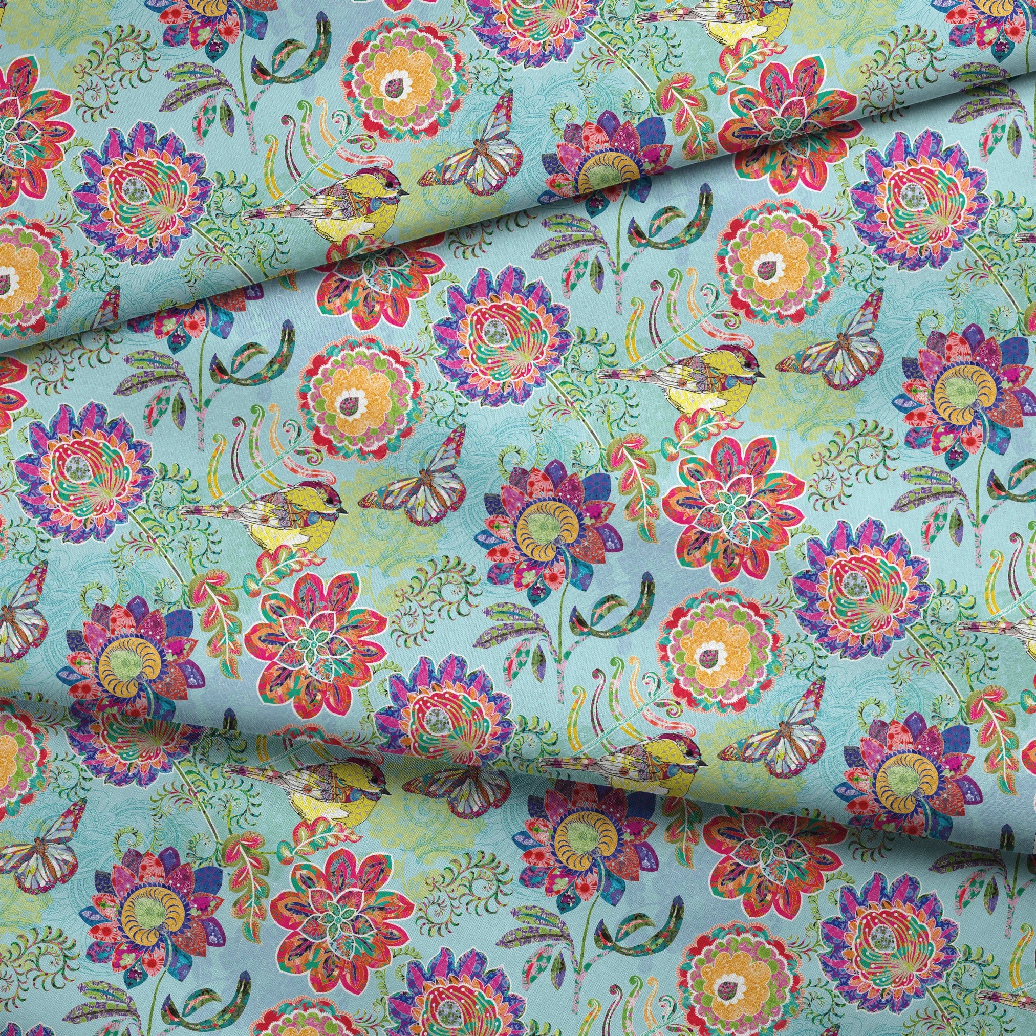  fabric fold mockup