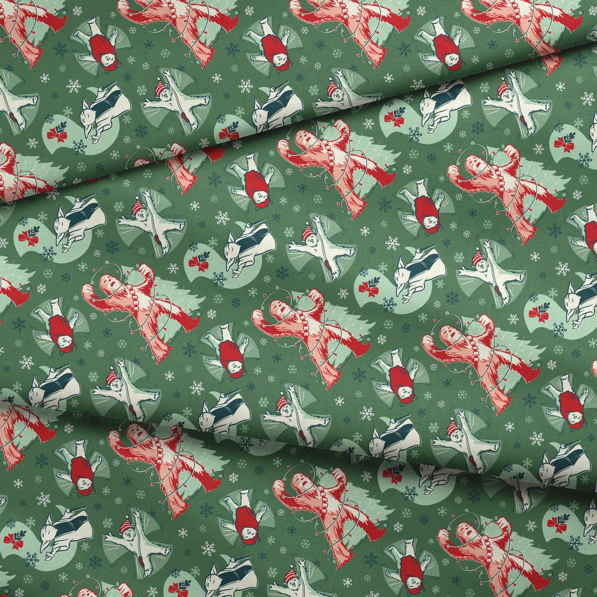  fabric fold mockup