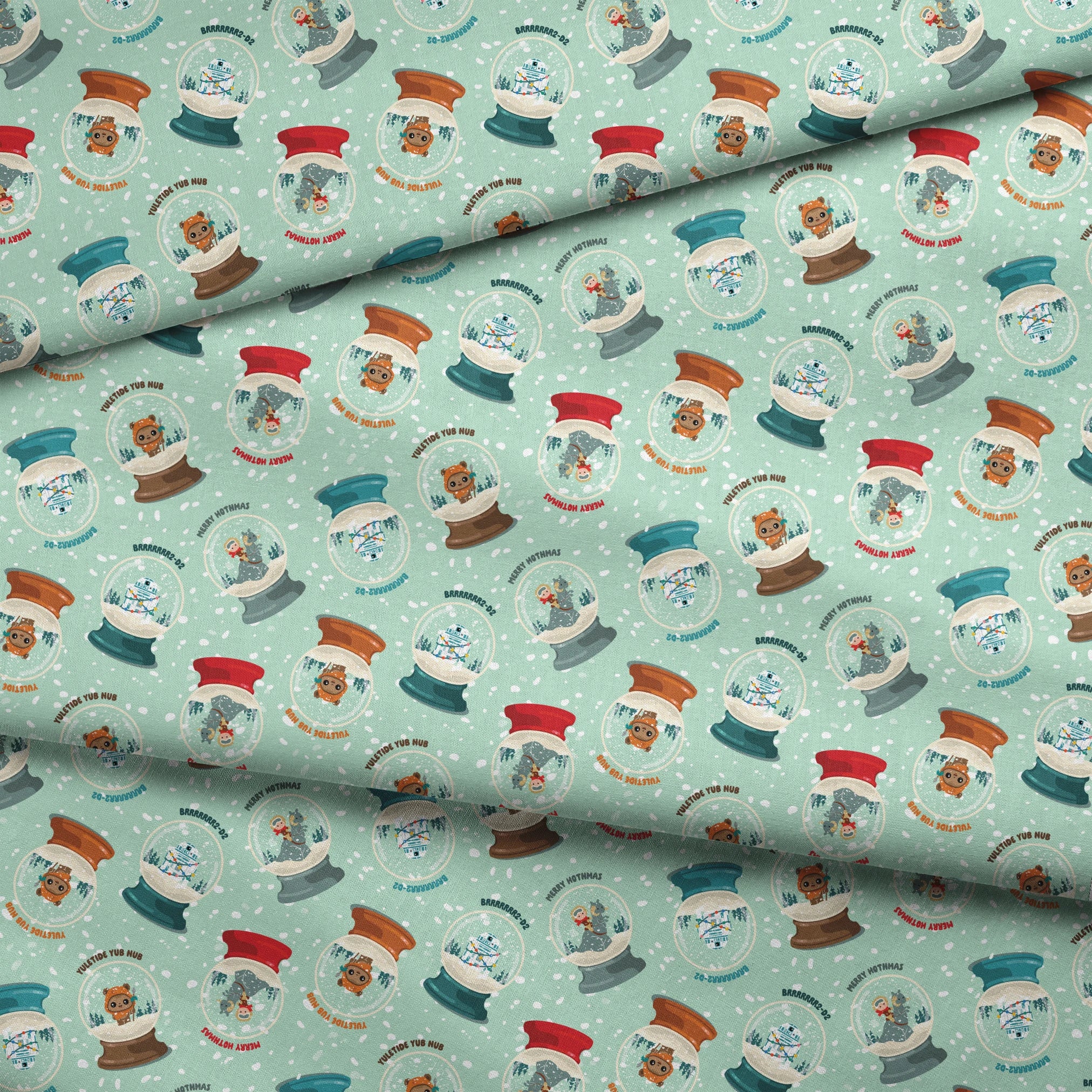  fabric fold mockup
