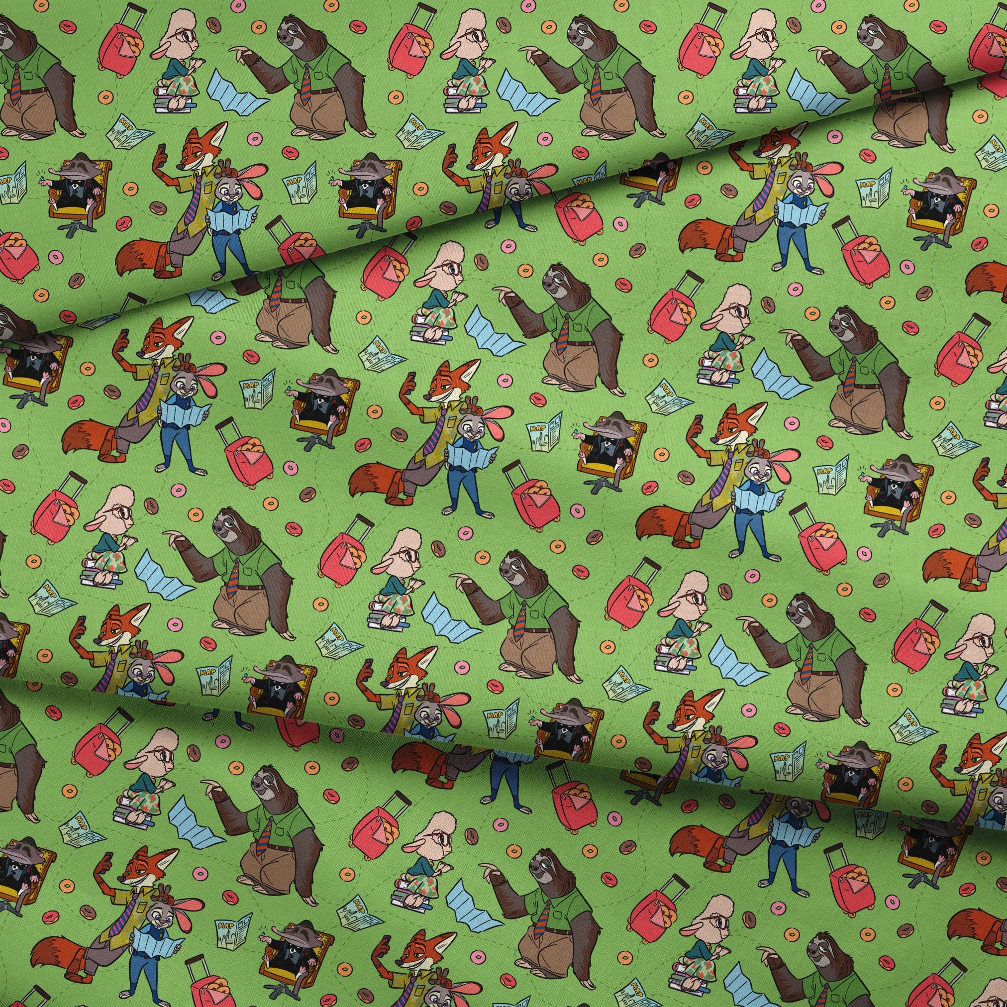  fabric fold mockup