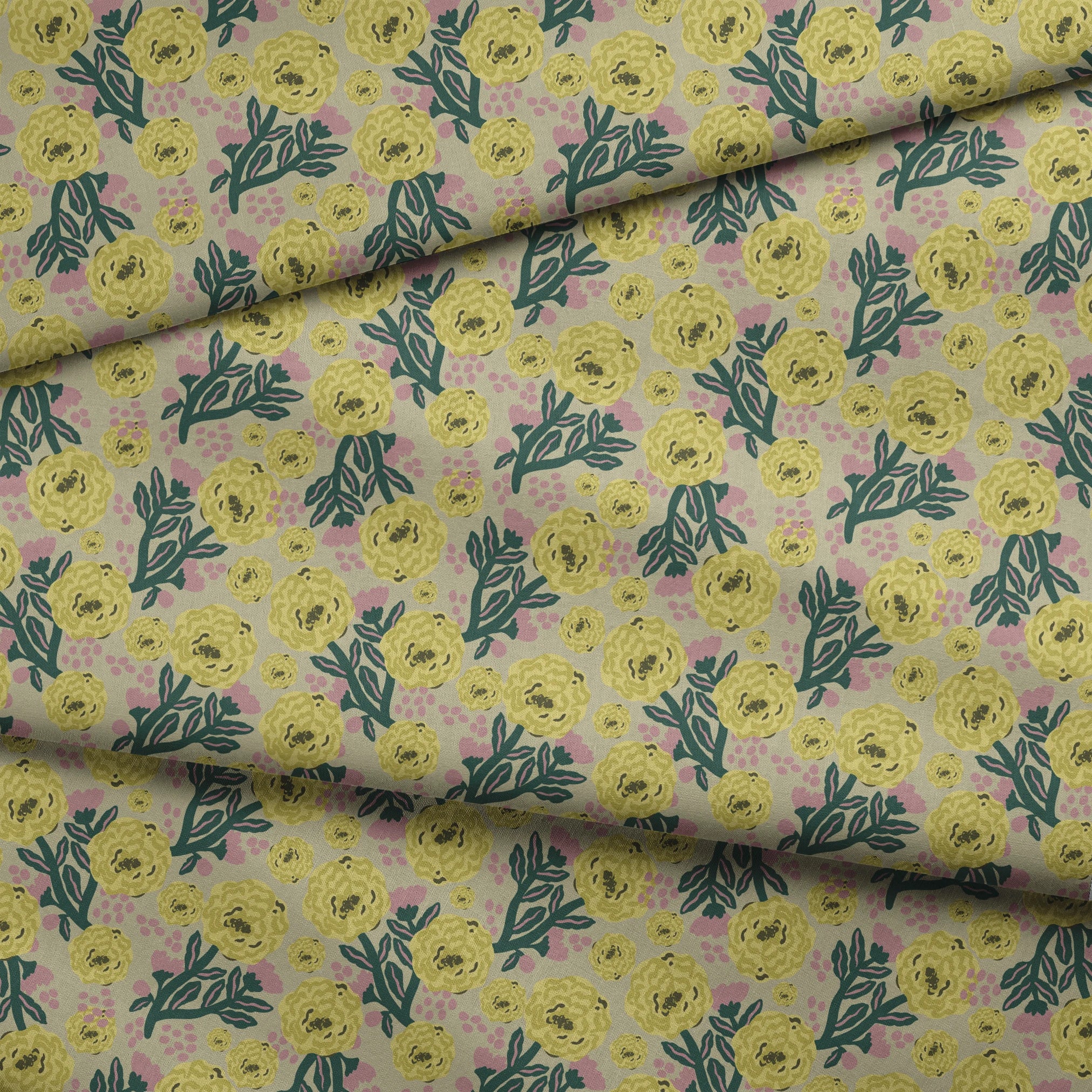  fabric fold mockup