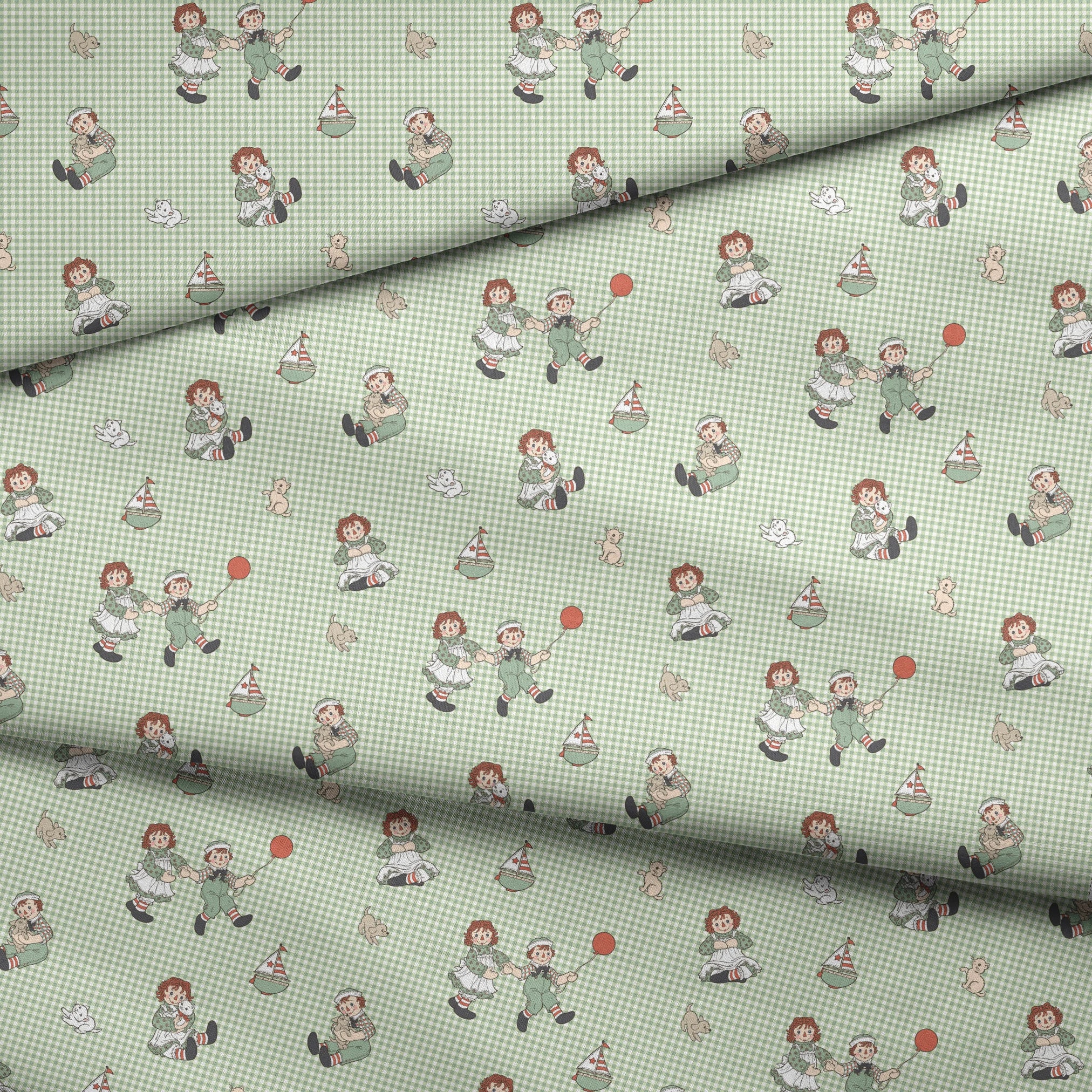  fabric fold mockup