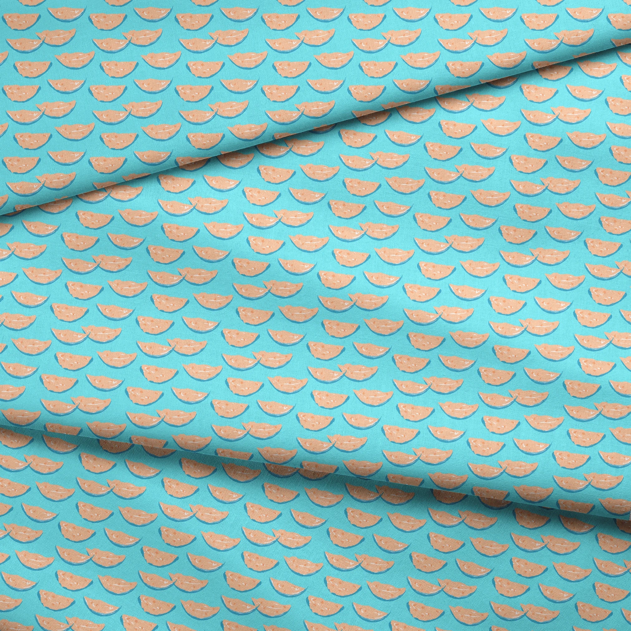  fabric fold mockup