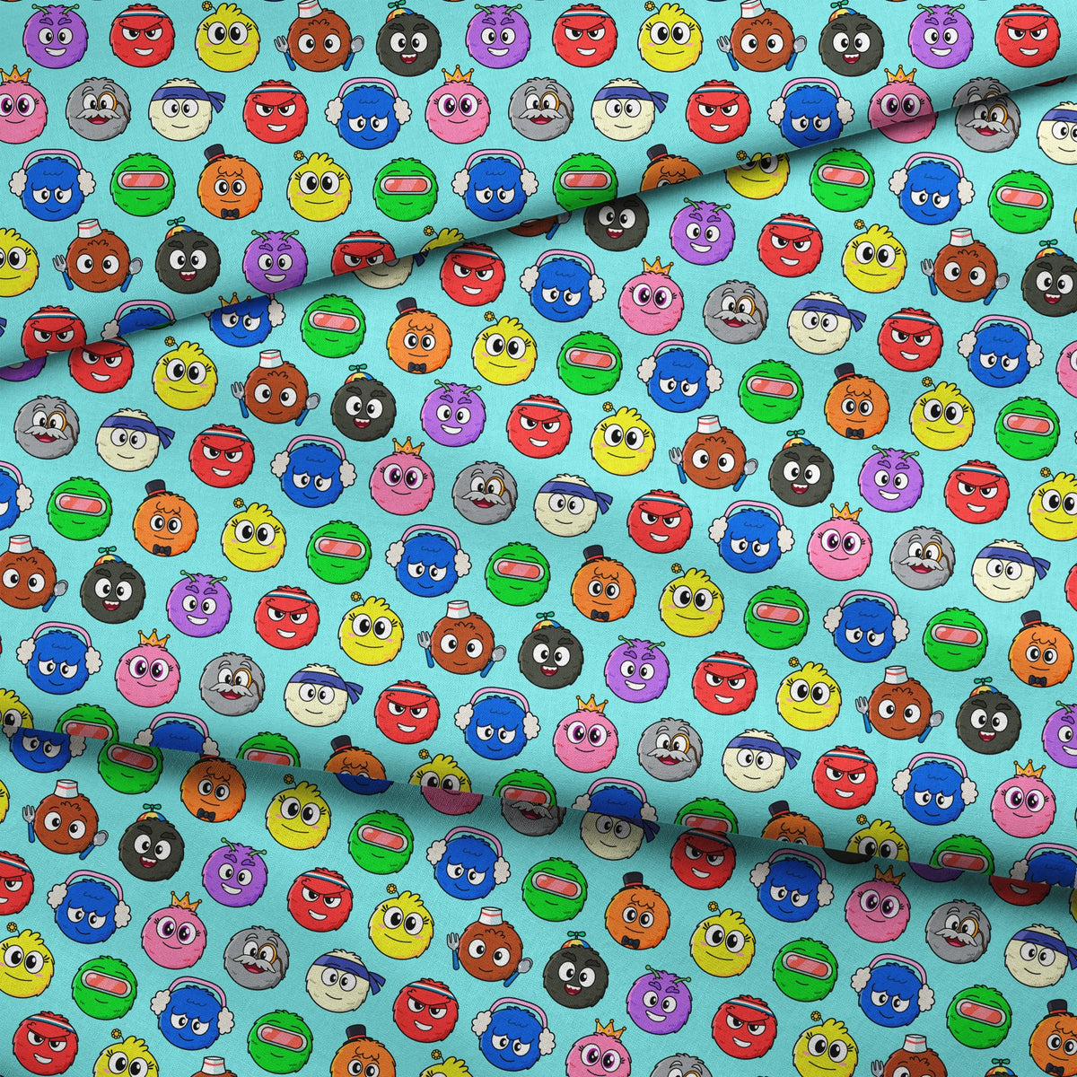  fabric fold mockup