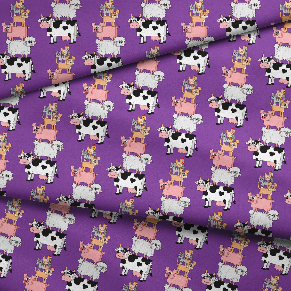  fabric fold mockup