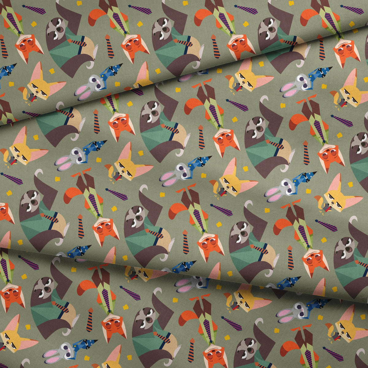  fabric fold mockup