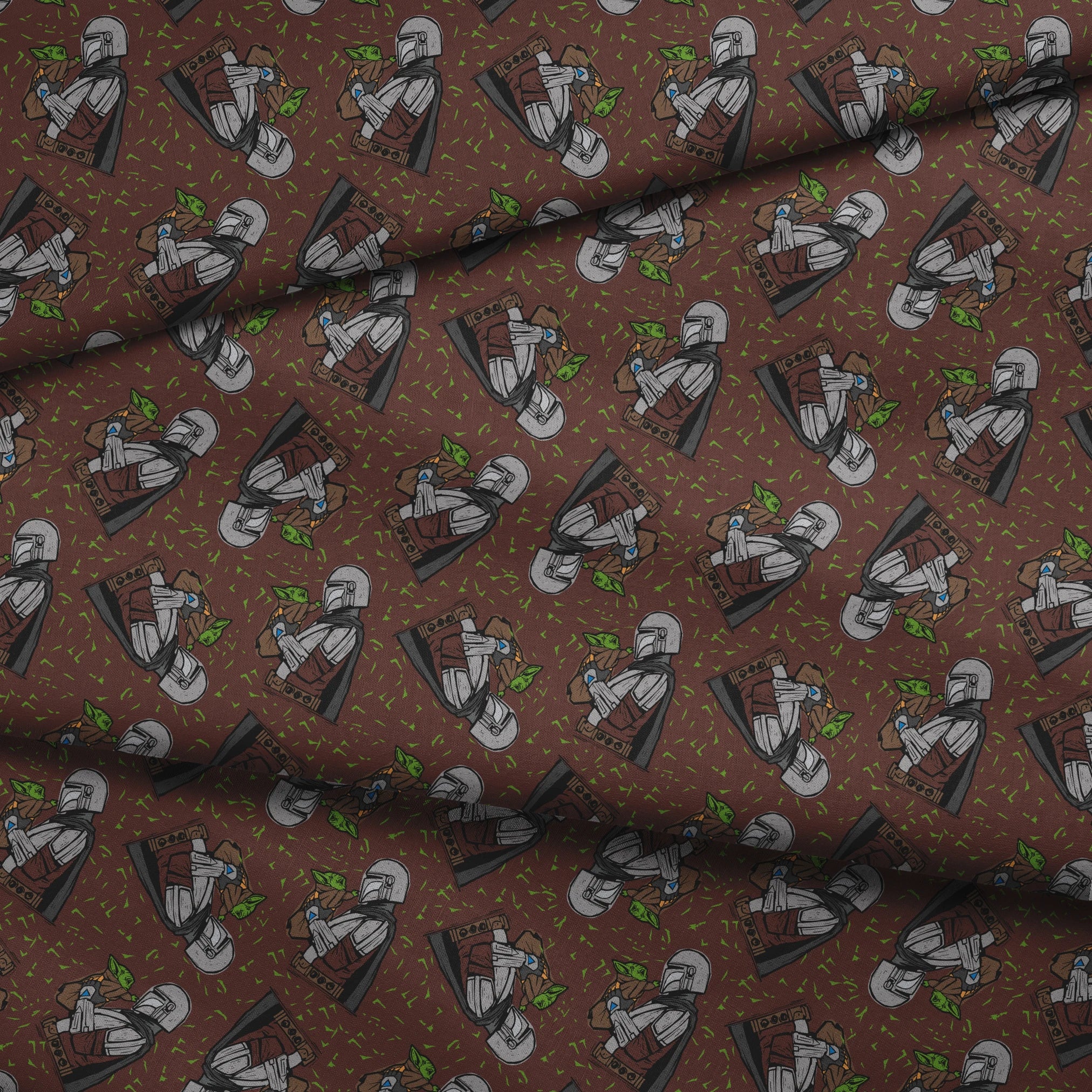  fabric fold mockup