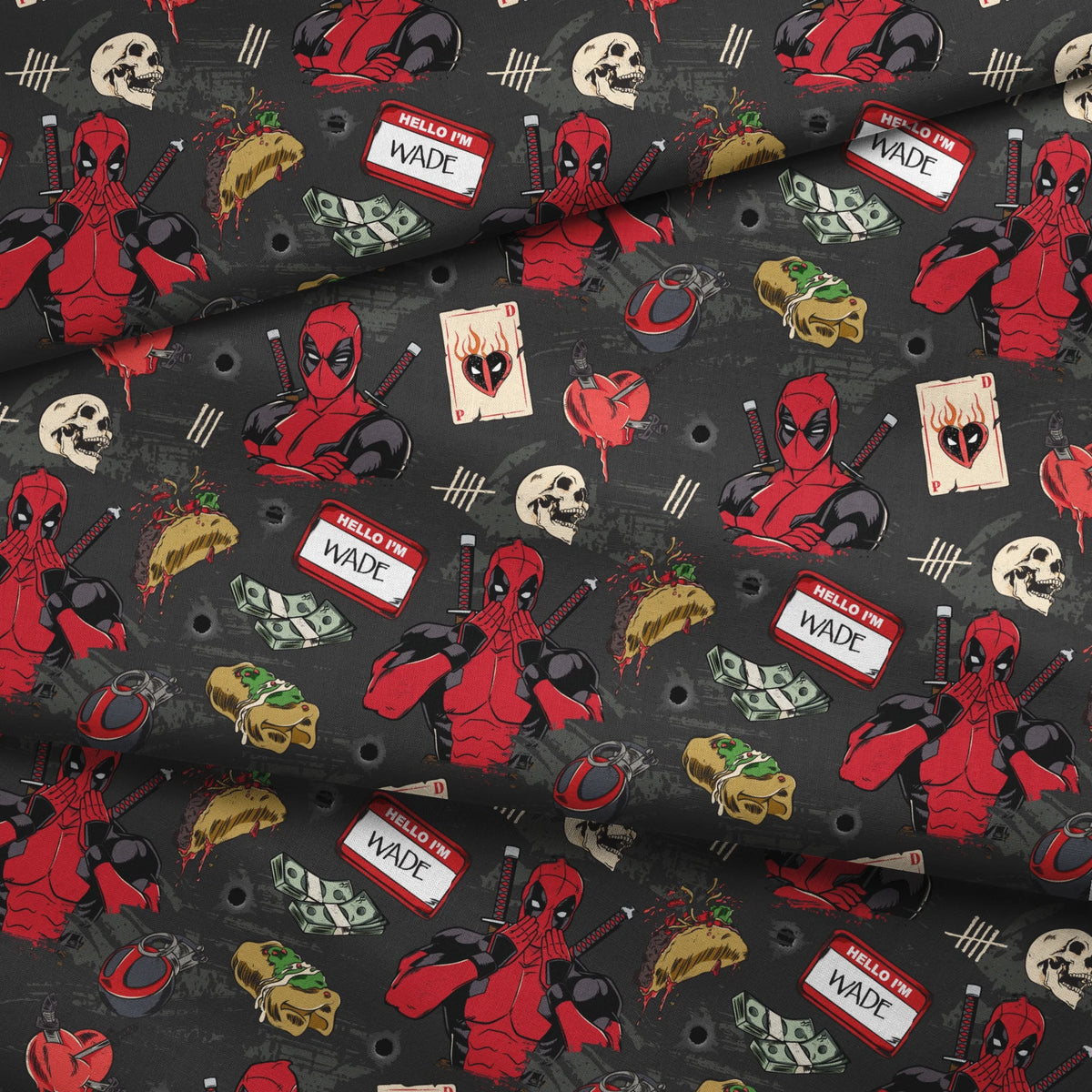  fabric fold mockup