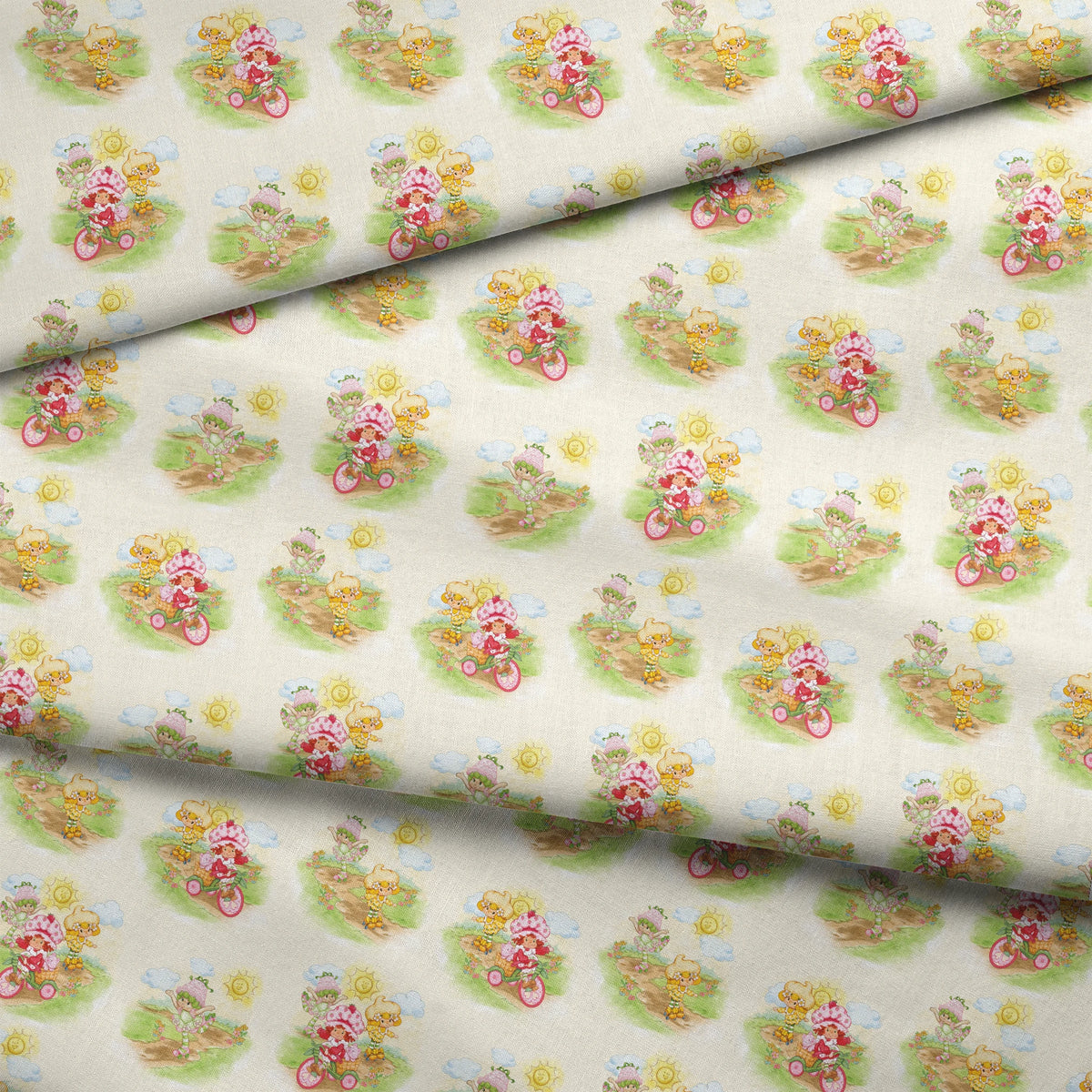 Strawberry Shortcake Bestie Ride Fabric