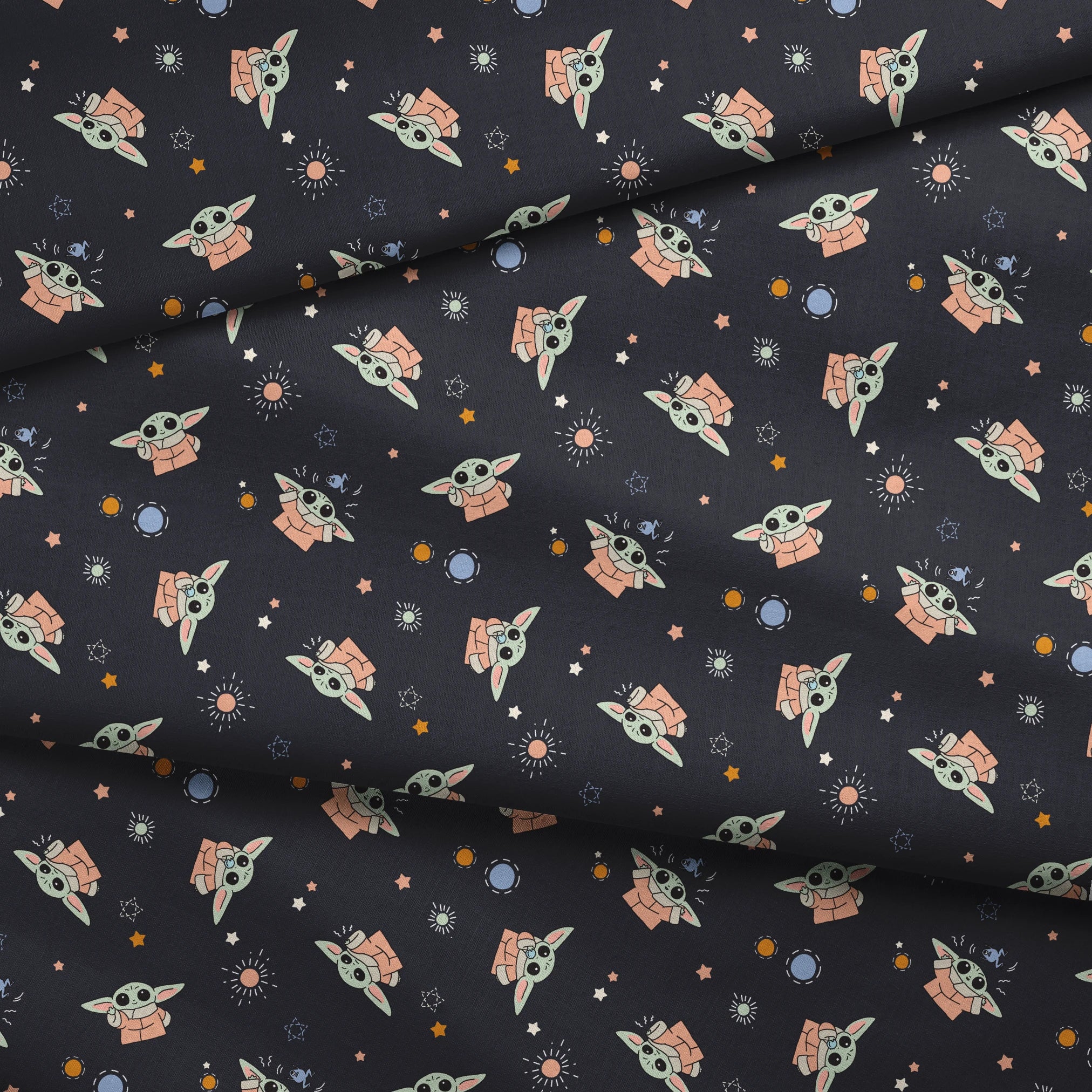  fabric fold mockup