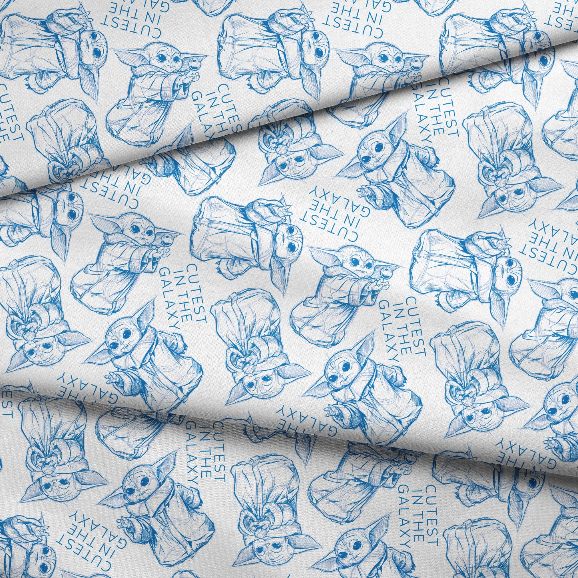  fabric fold mockup