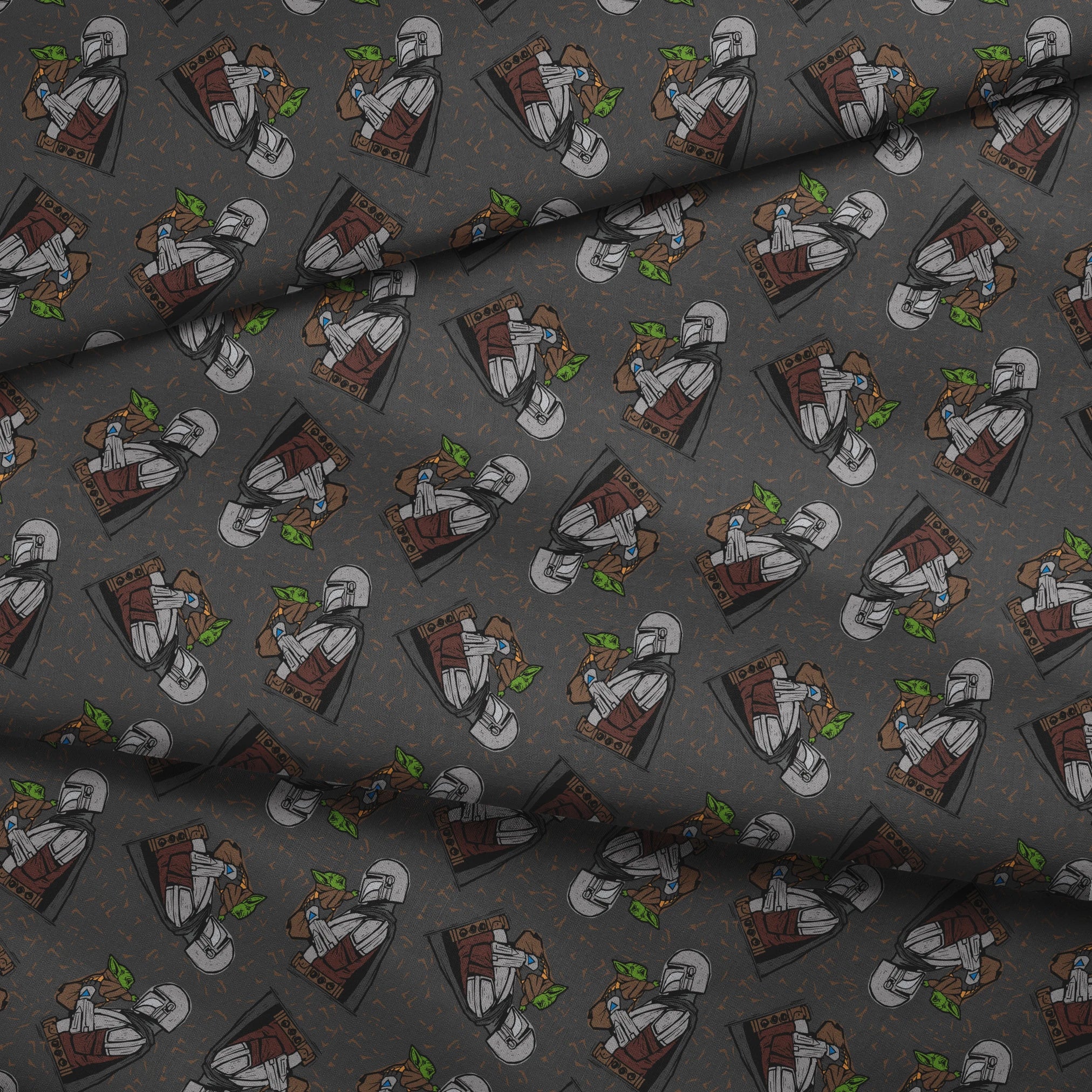  fabric fold mockup