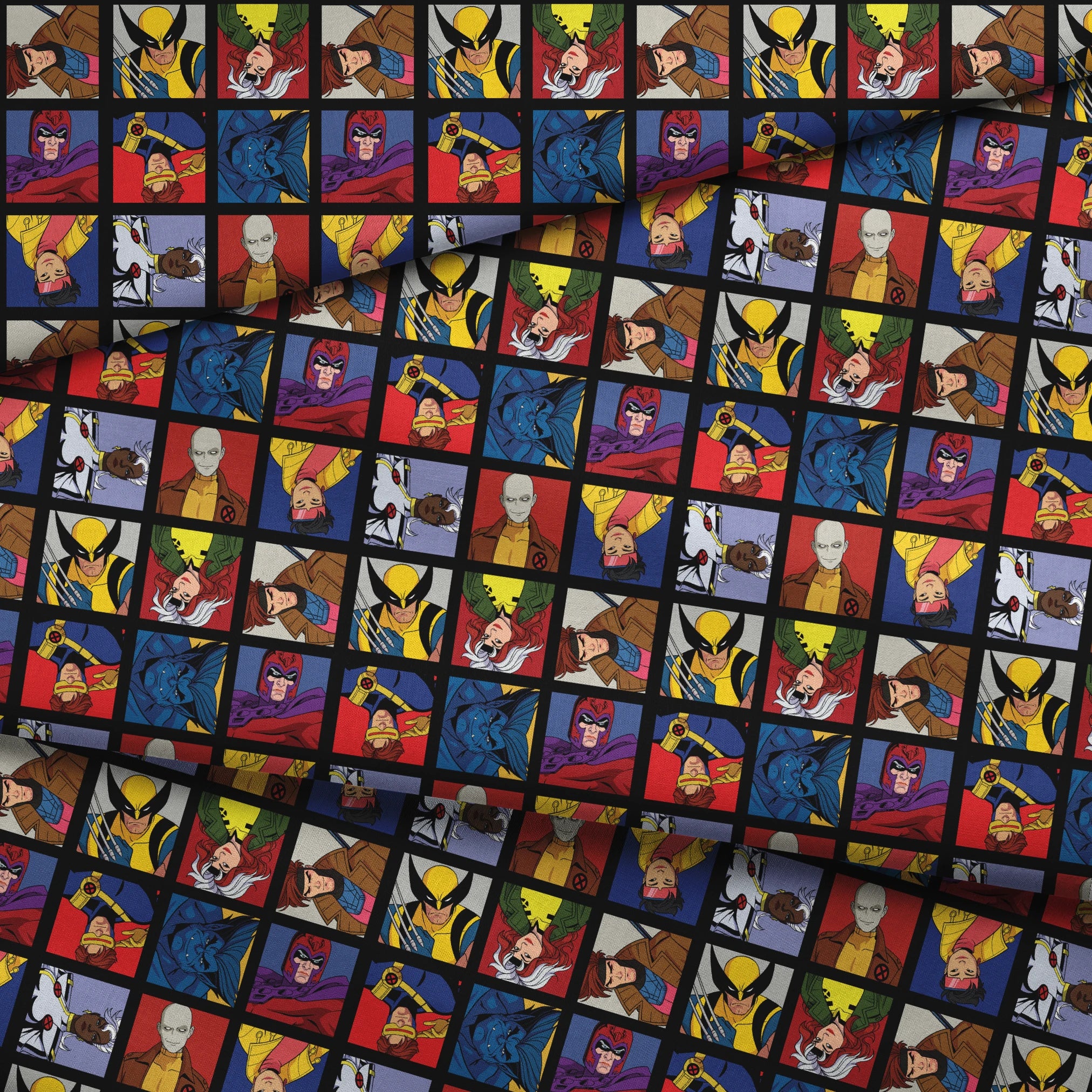  fabric fold mockup
