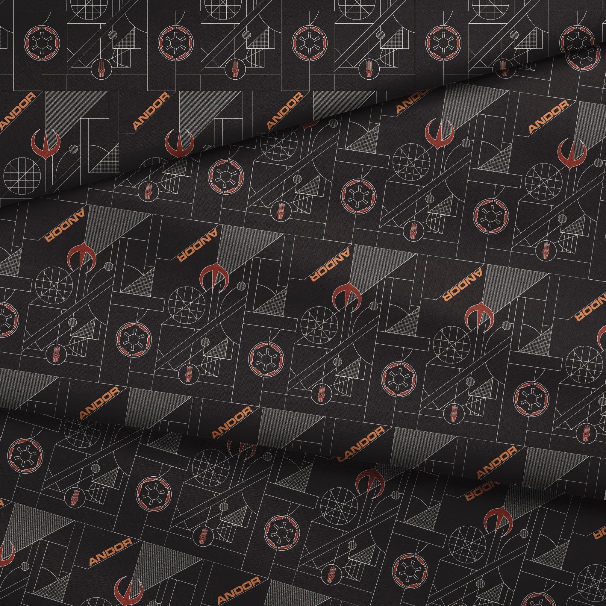  fabric fold mockup