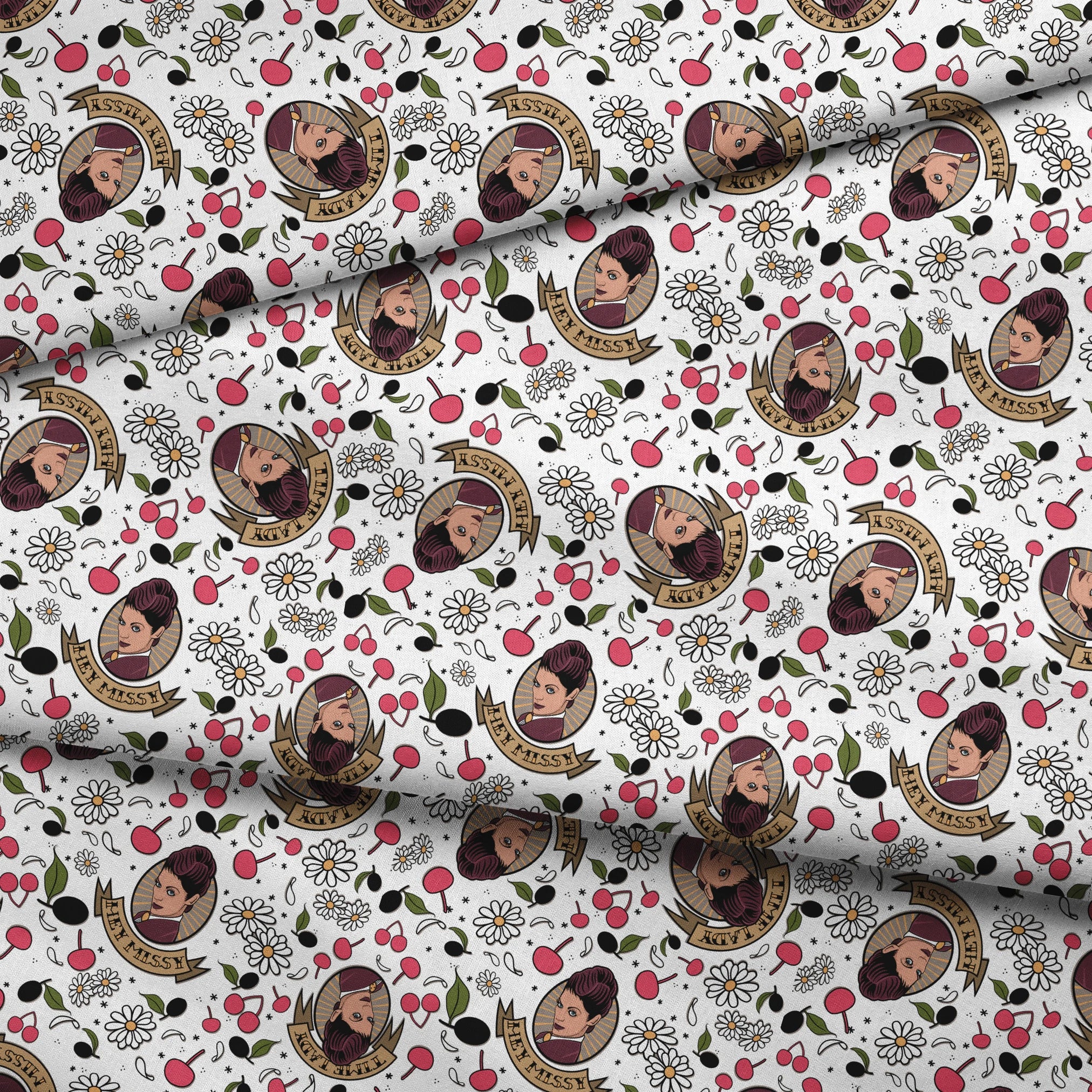  fabric fold mockup