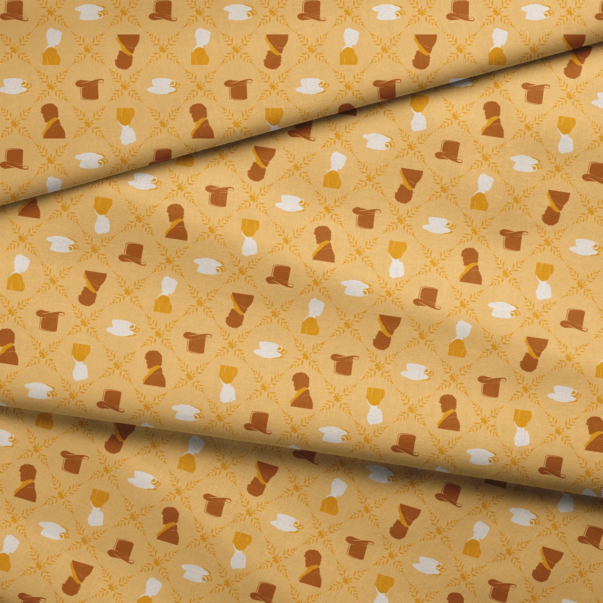  fabric fold mockup