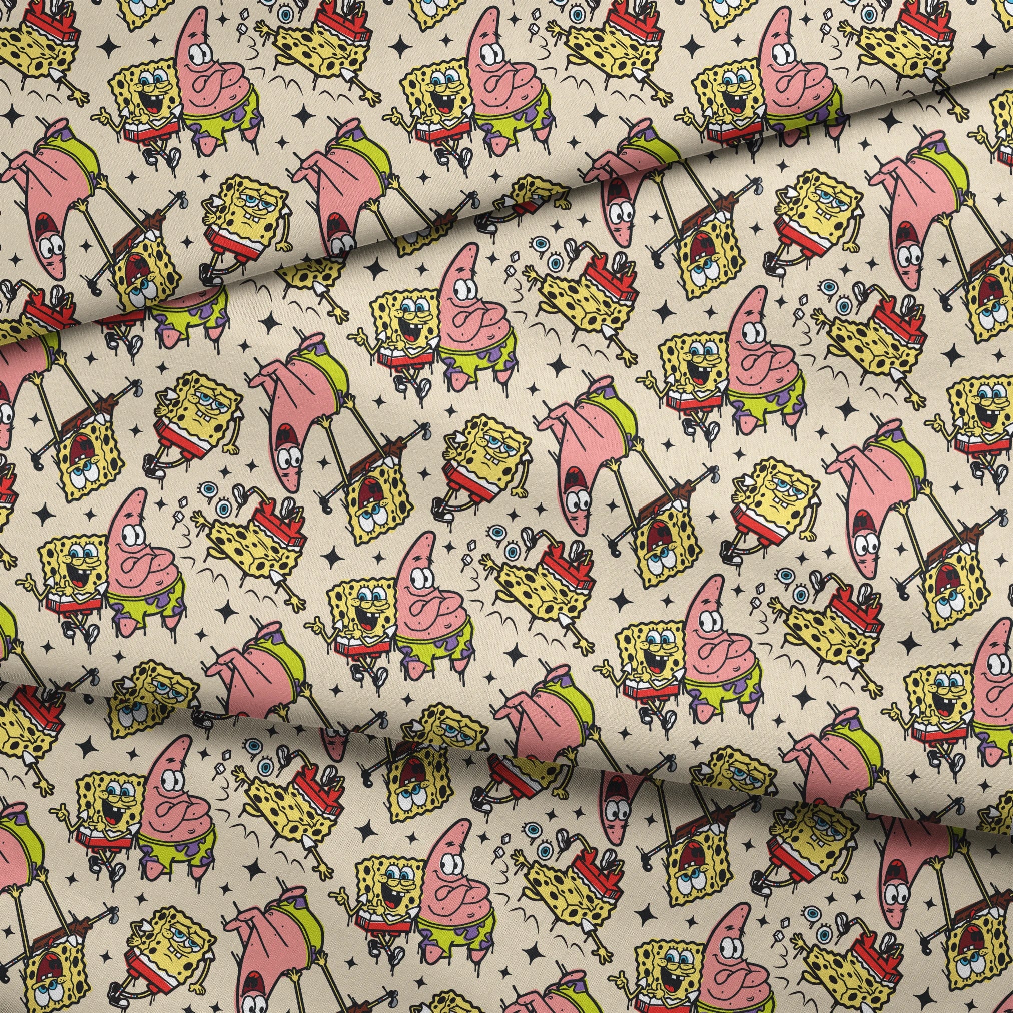  fabric fold mockup