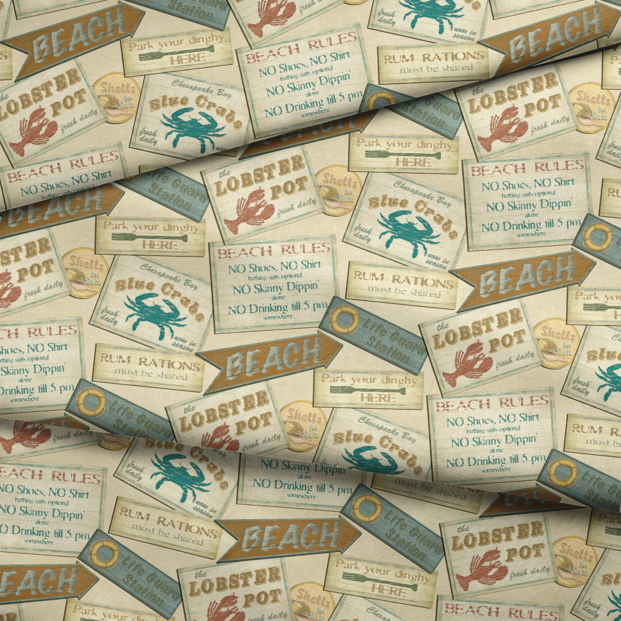  fabric fold mockup