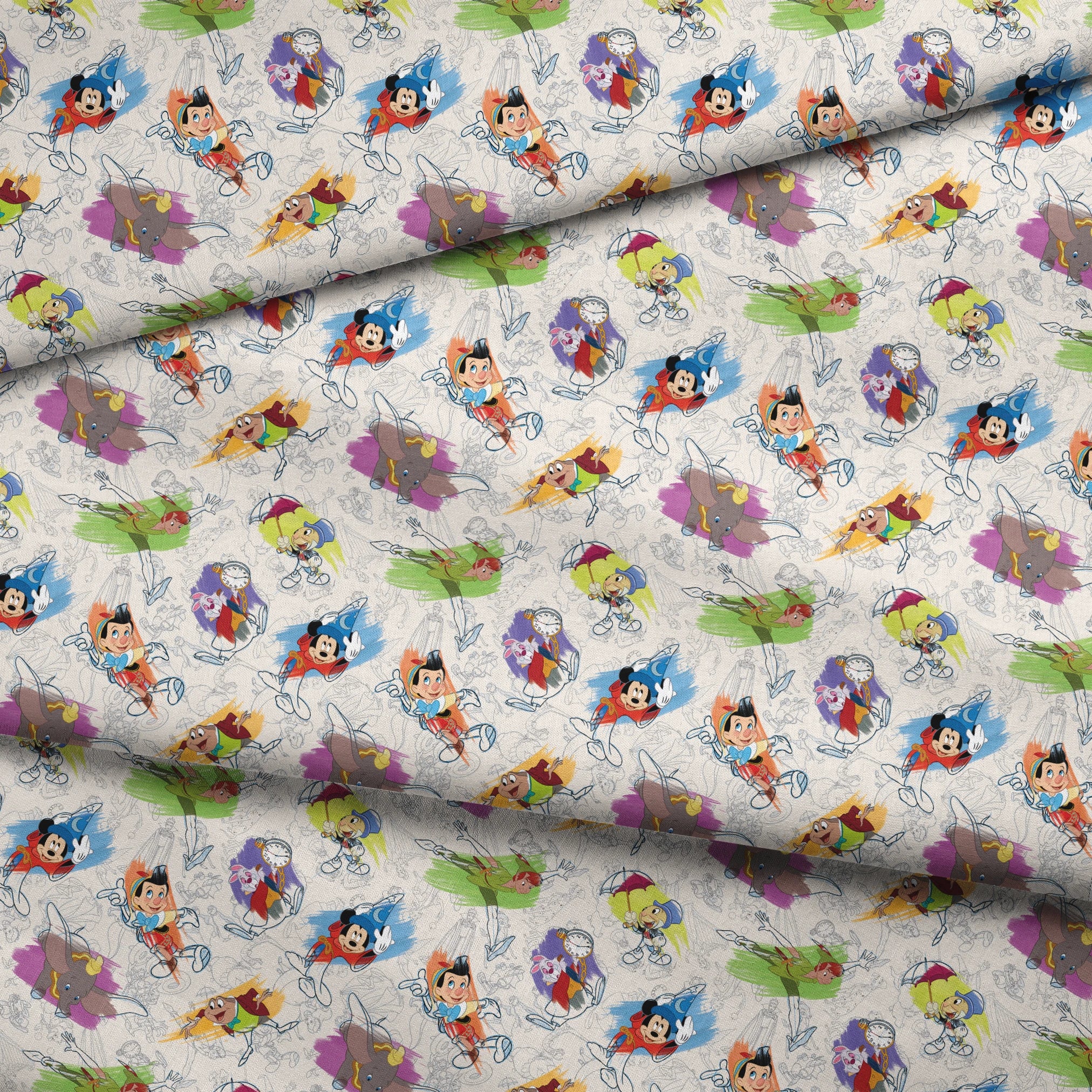  fabric fold mockup
