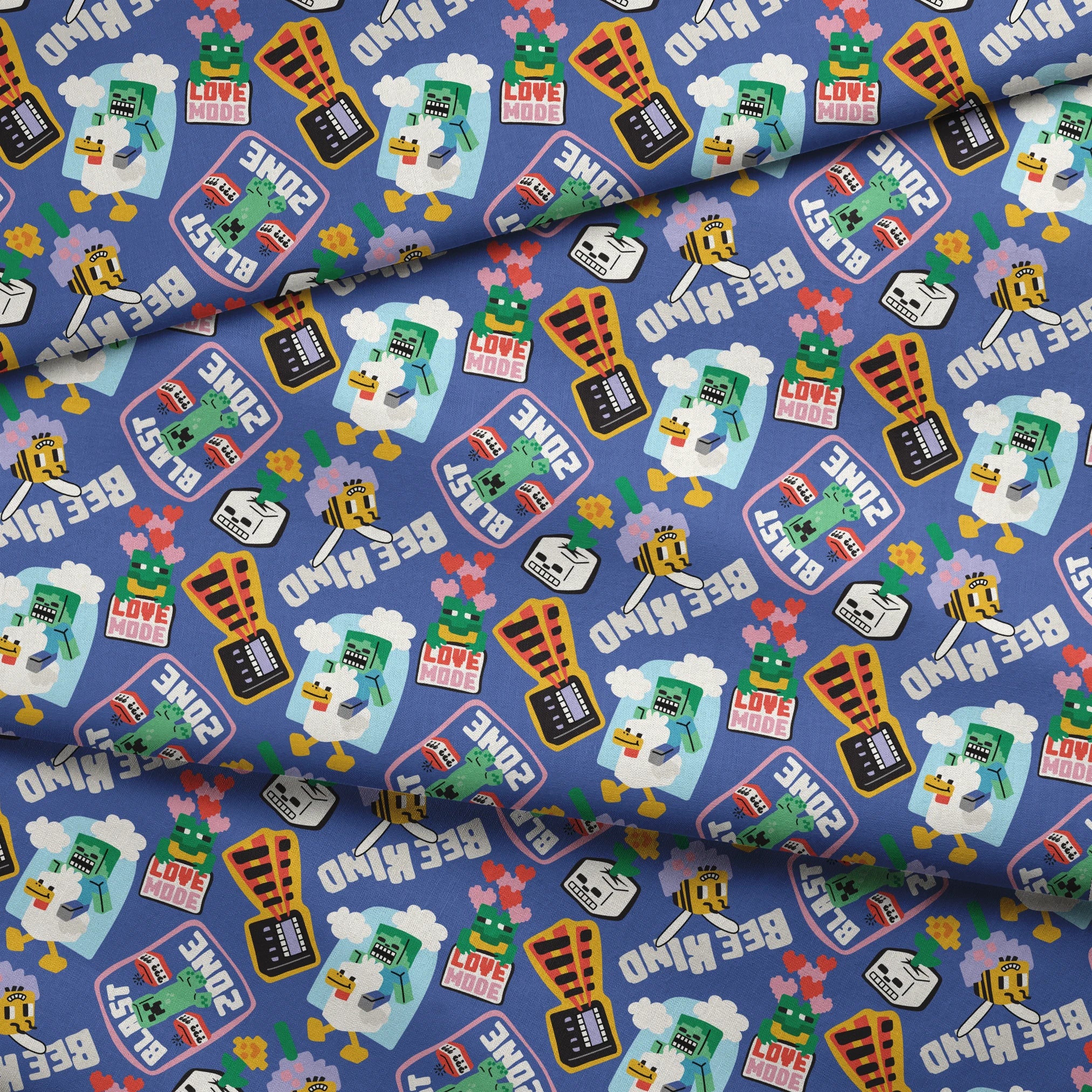  fabric fold mockup