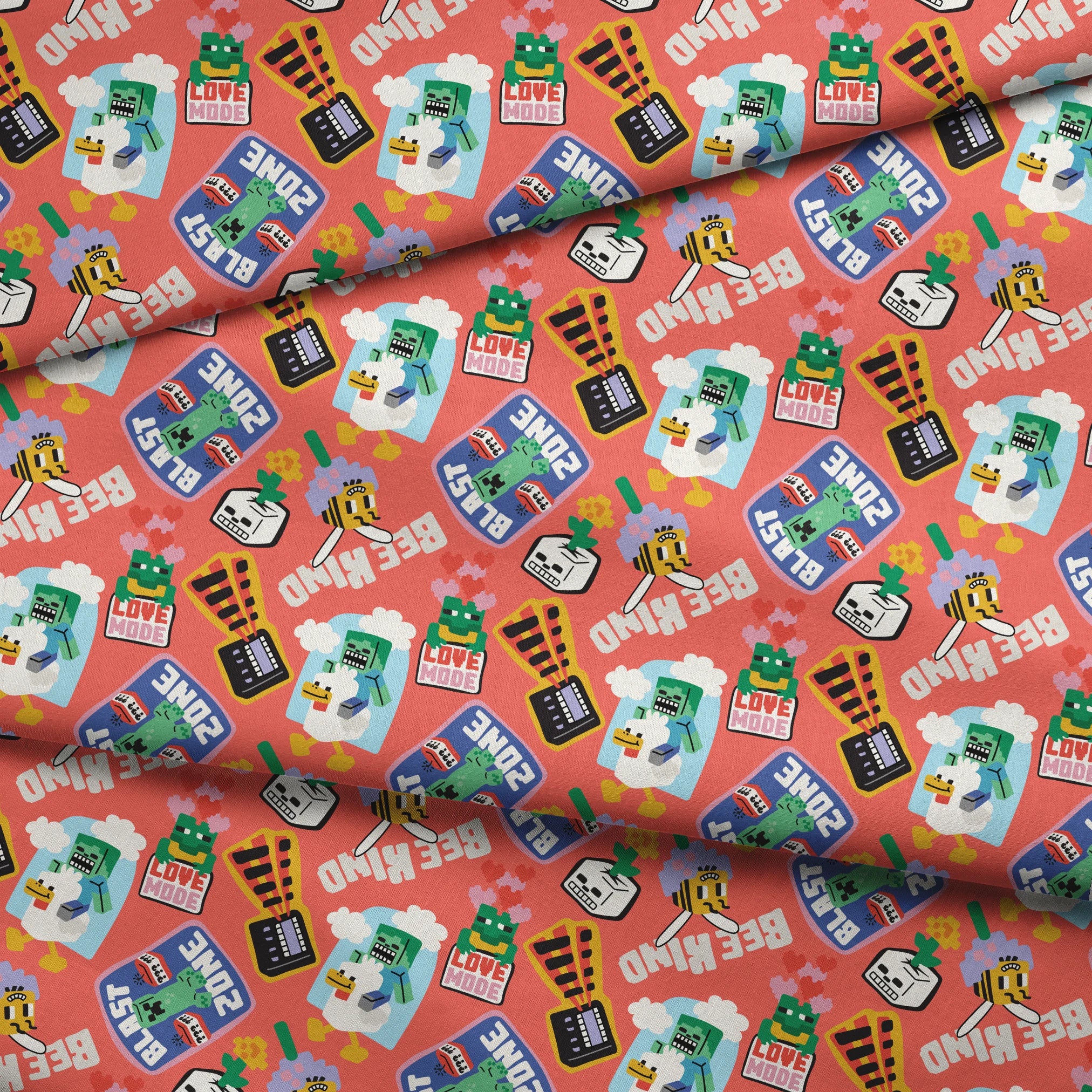  fabric fold mockup