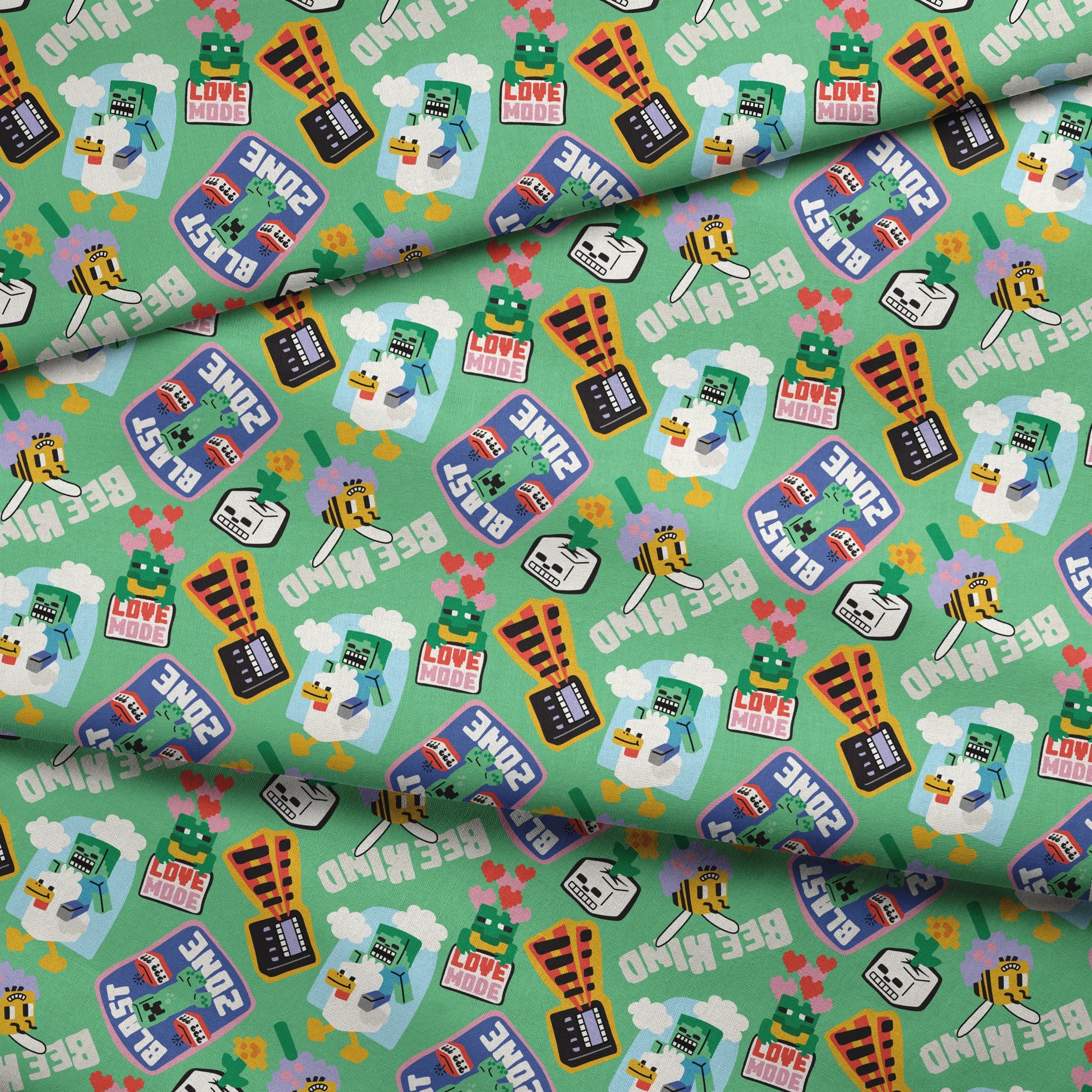  fabric fold mockup