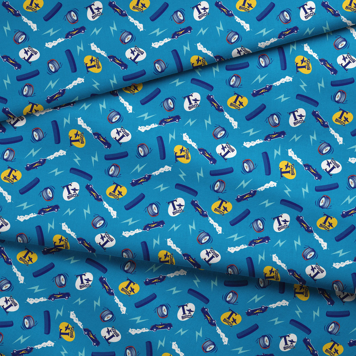 Paramount Grease  T-Birds Toss Fabric