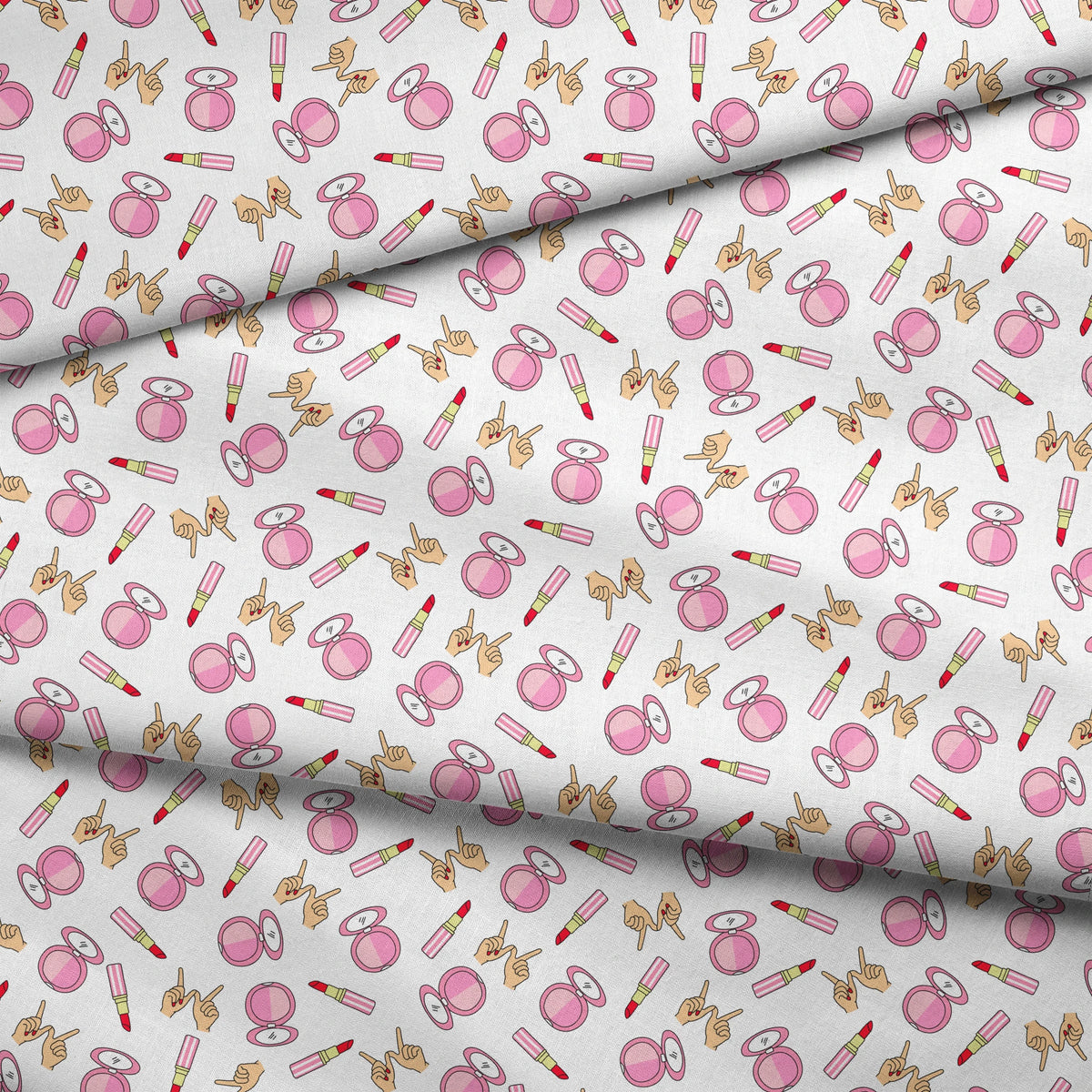 Paramount Clueless  Whatever! on White Fabric