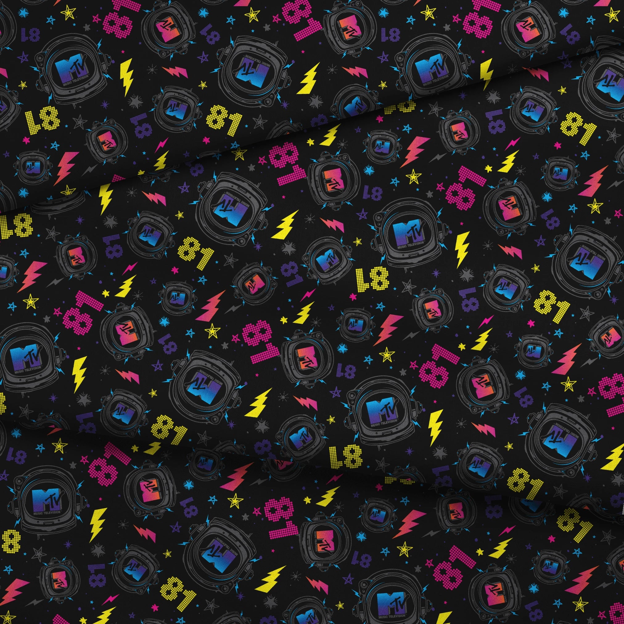 Paramount MTV 1981 Flashback Fabric