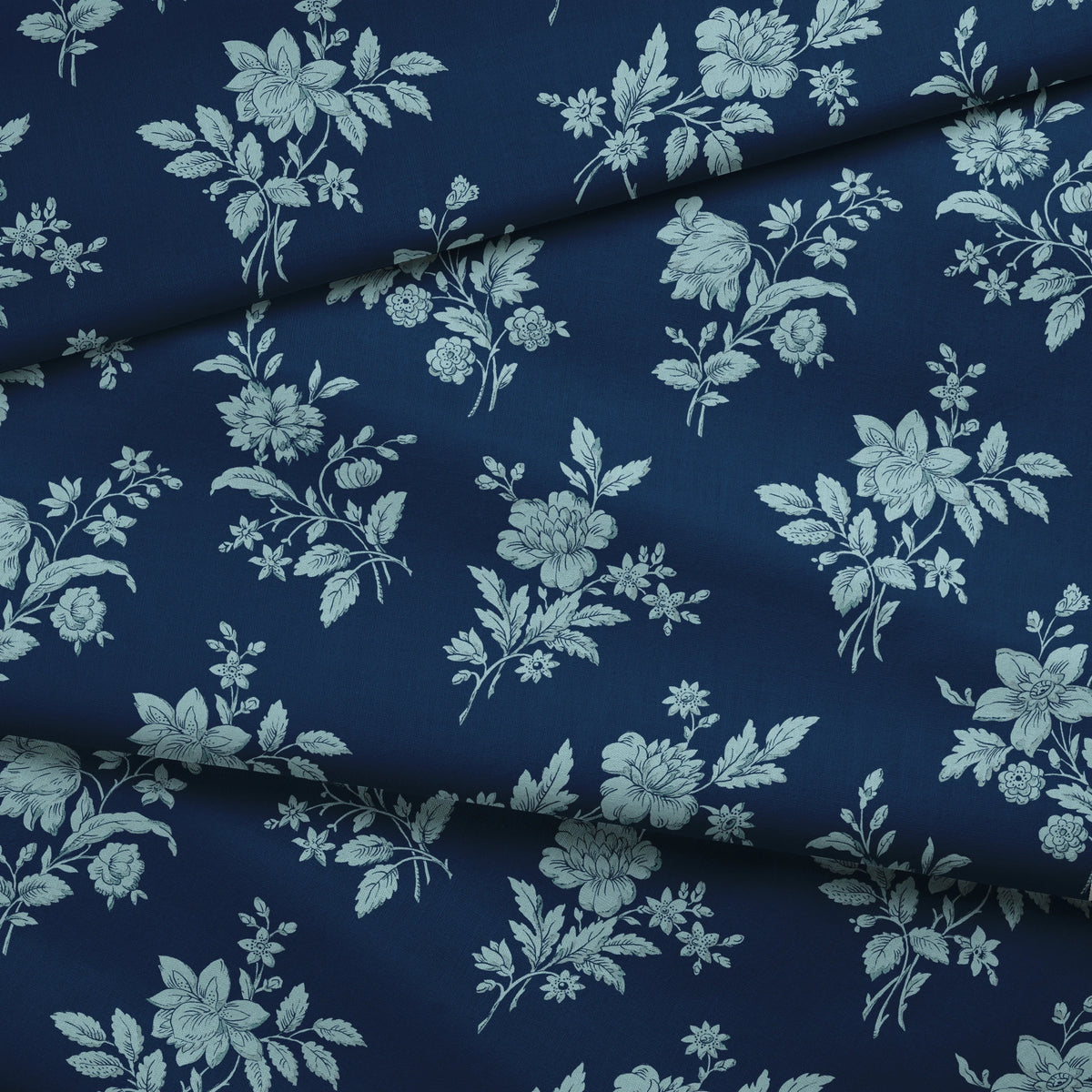 Verochka on Navy Fabric