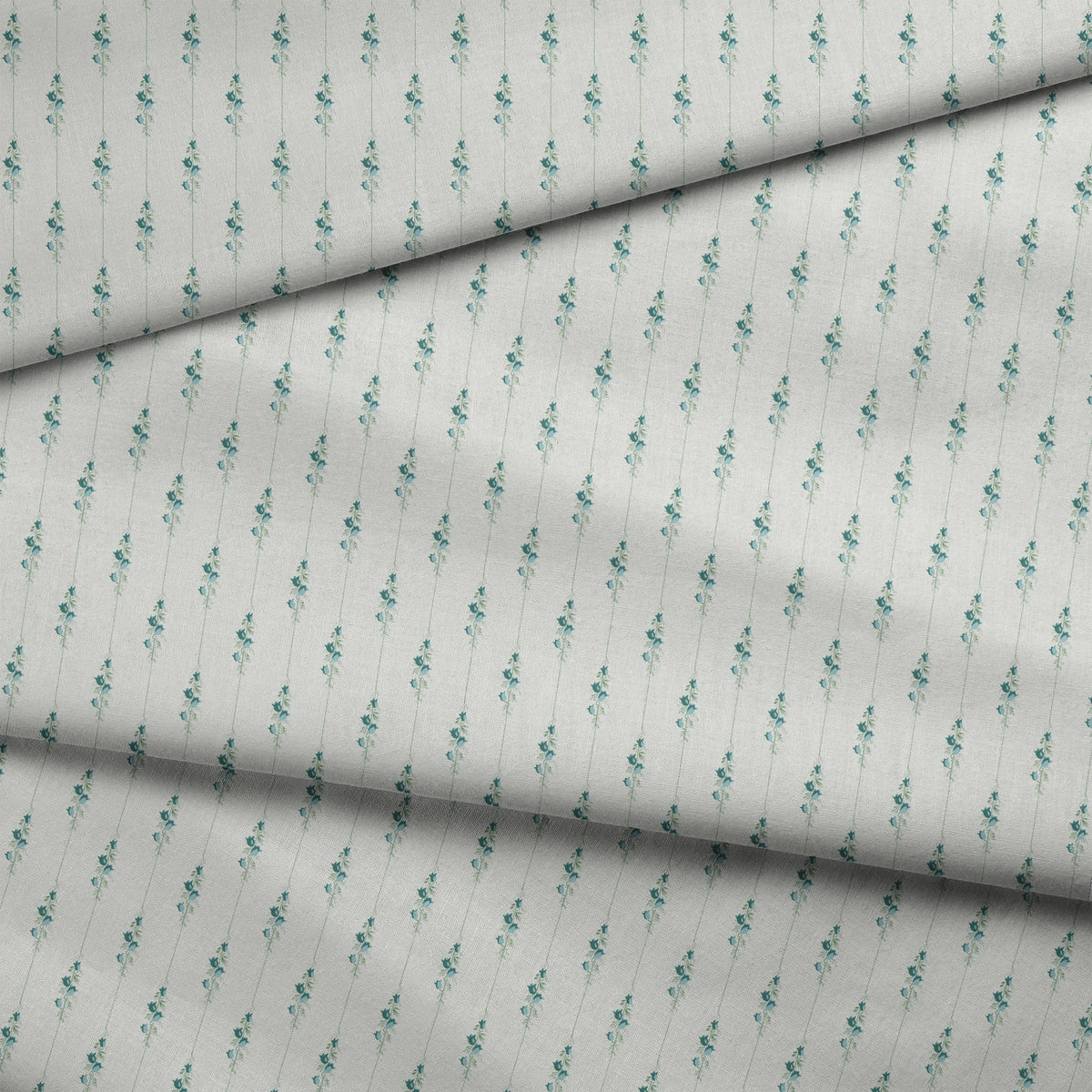 Sally on Silver Sage Fabric