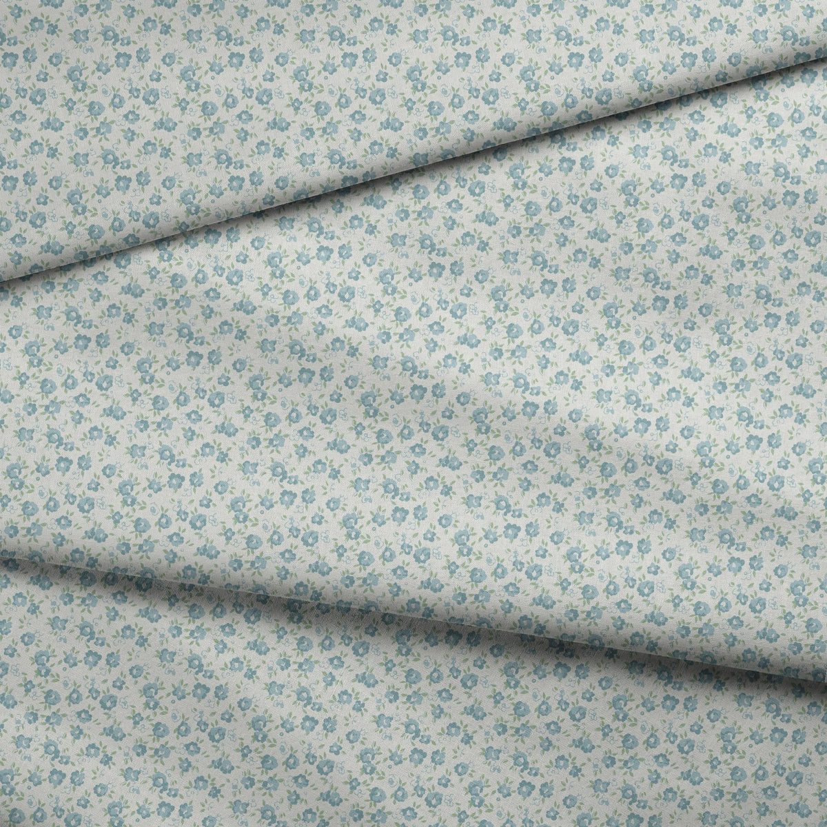 Posie on Silver Sage Fabric
