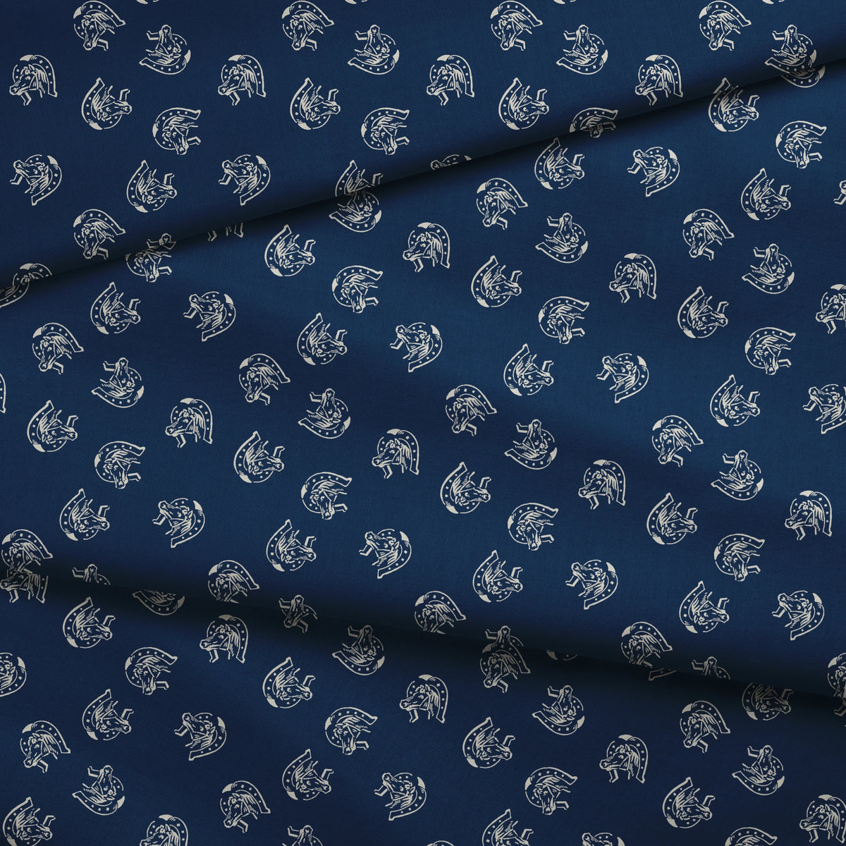 Cheyanne on Navy Fabric