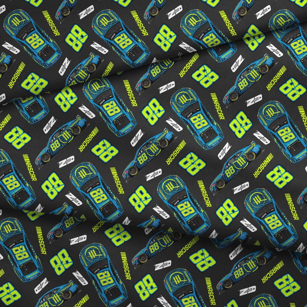 NASCAR® Connor Zilisch Toss on Grey Fabric