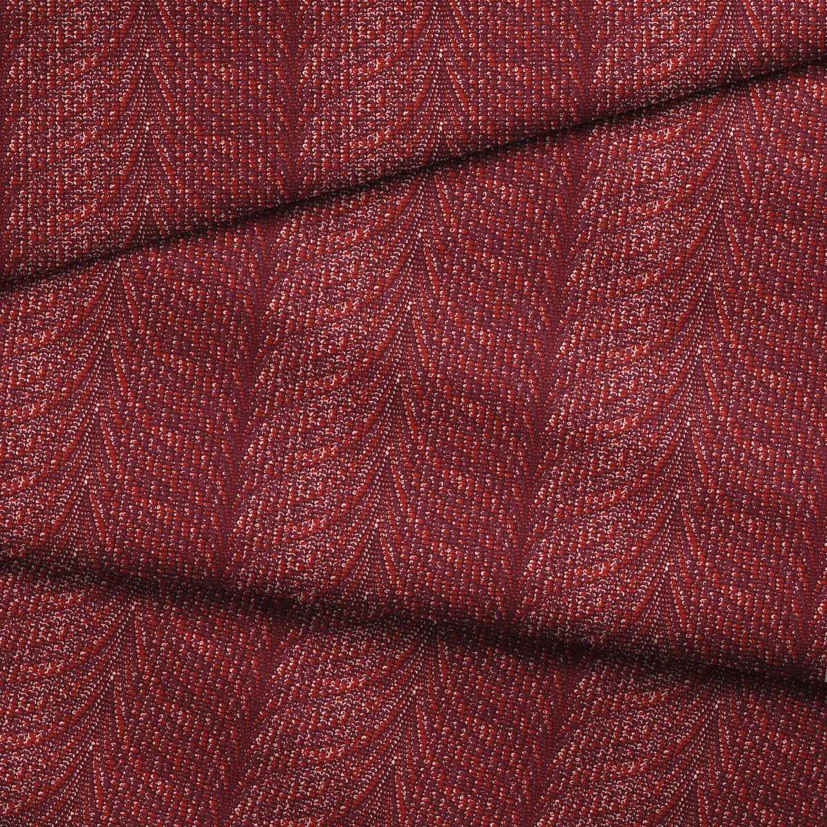 Wren on Oxblood Fabric