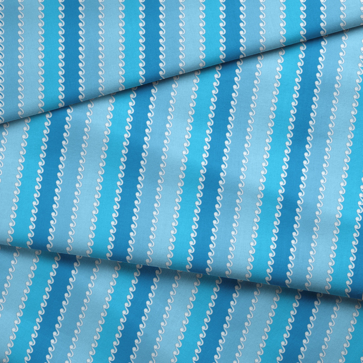 Vicki Schreiner BaZooples Ocean Stripes Fabric