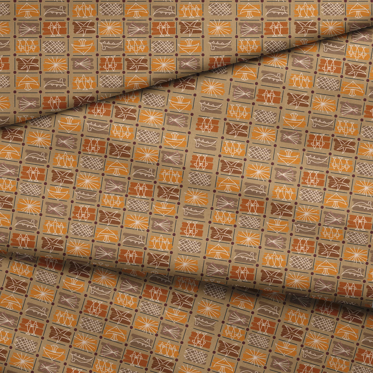 Lena on Spice Fabric