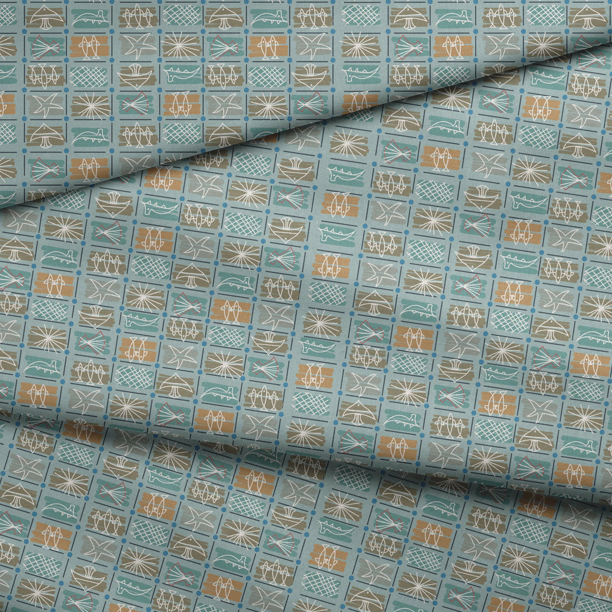 Lena on Mineral Fabric