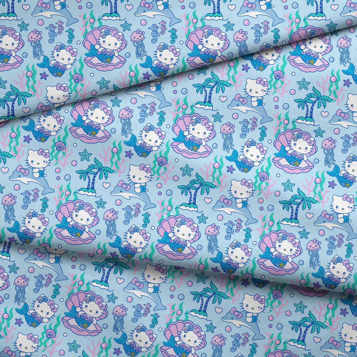 Hello Kitty® Mermaids Toss Fabric