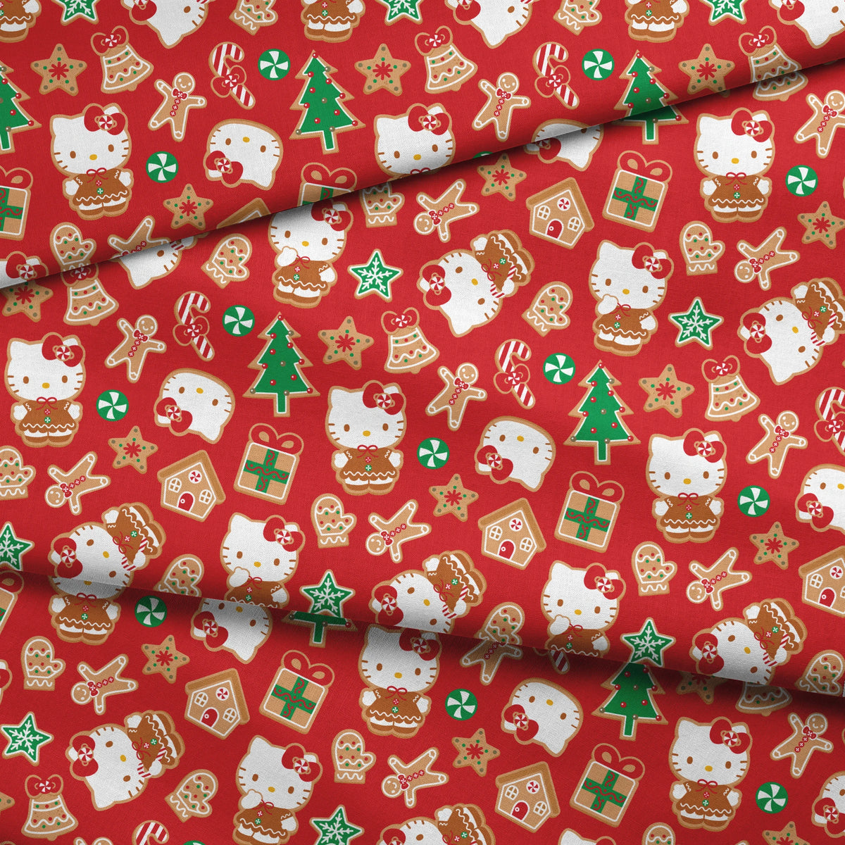 Hello Kitty® Gingerbread Cookies Fabric